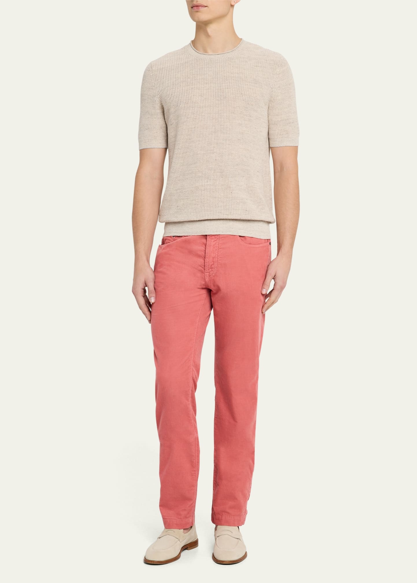 Men's Corduroy 5-Pocket Pants - 2