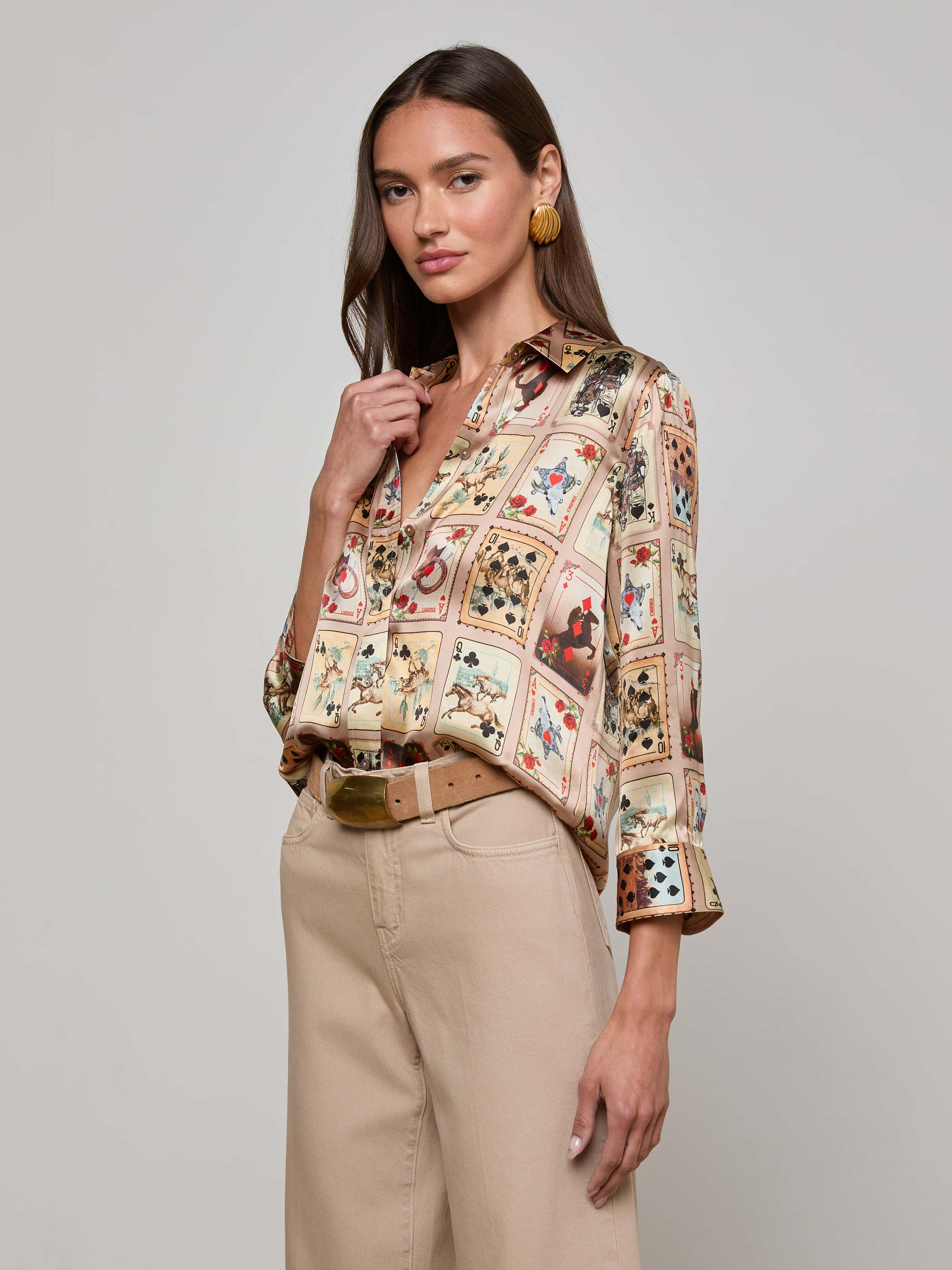 Dani Silk Blouse - 3