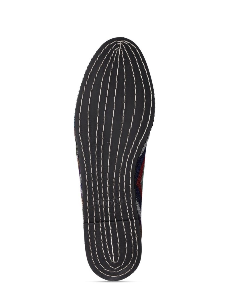 10mm Raschel lurex flat shoes - 5