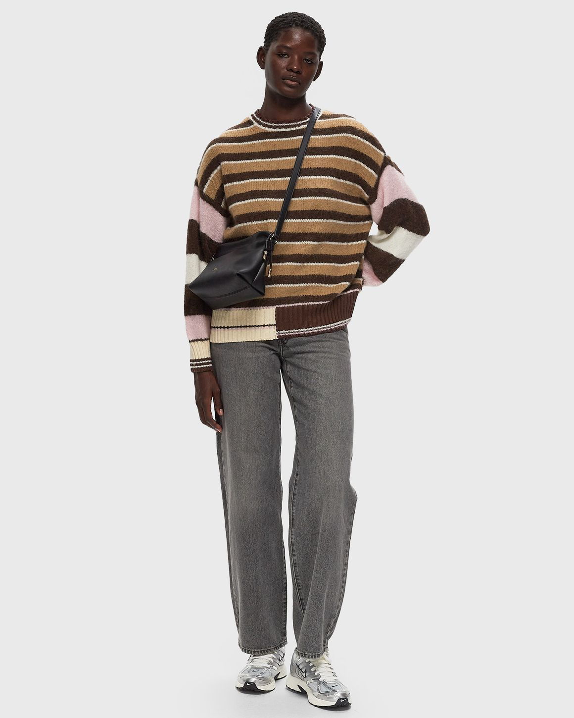 Long Sleeve Crew Neckline Jumper - 2