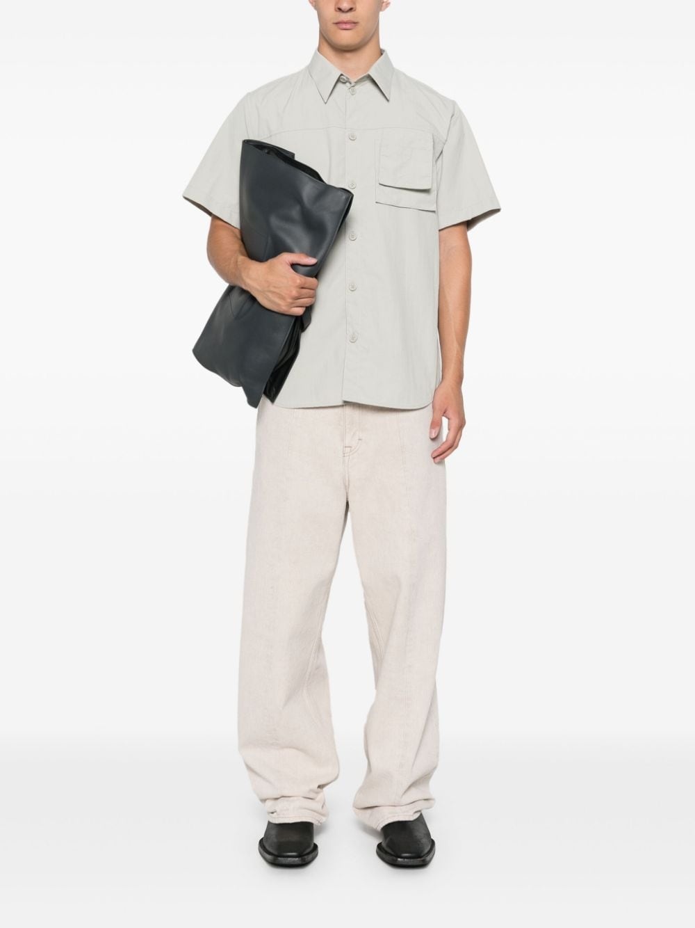 utility-pocket shirt - 2