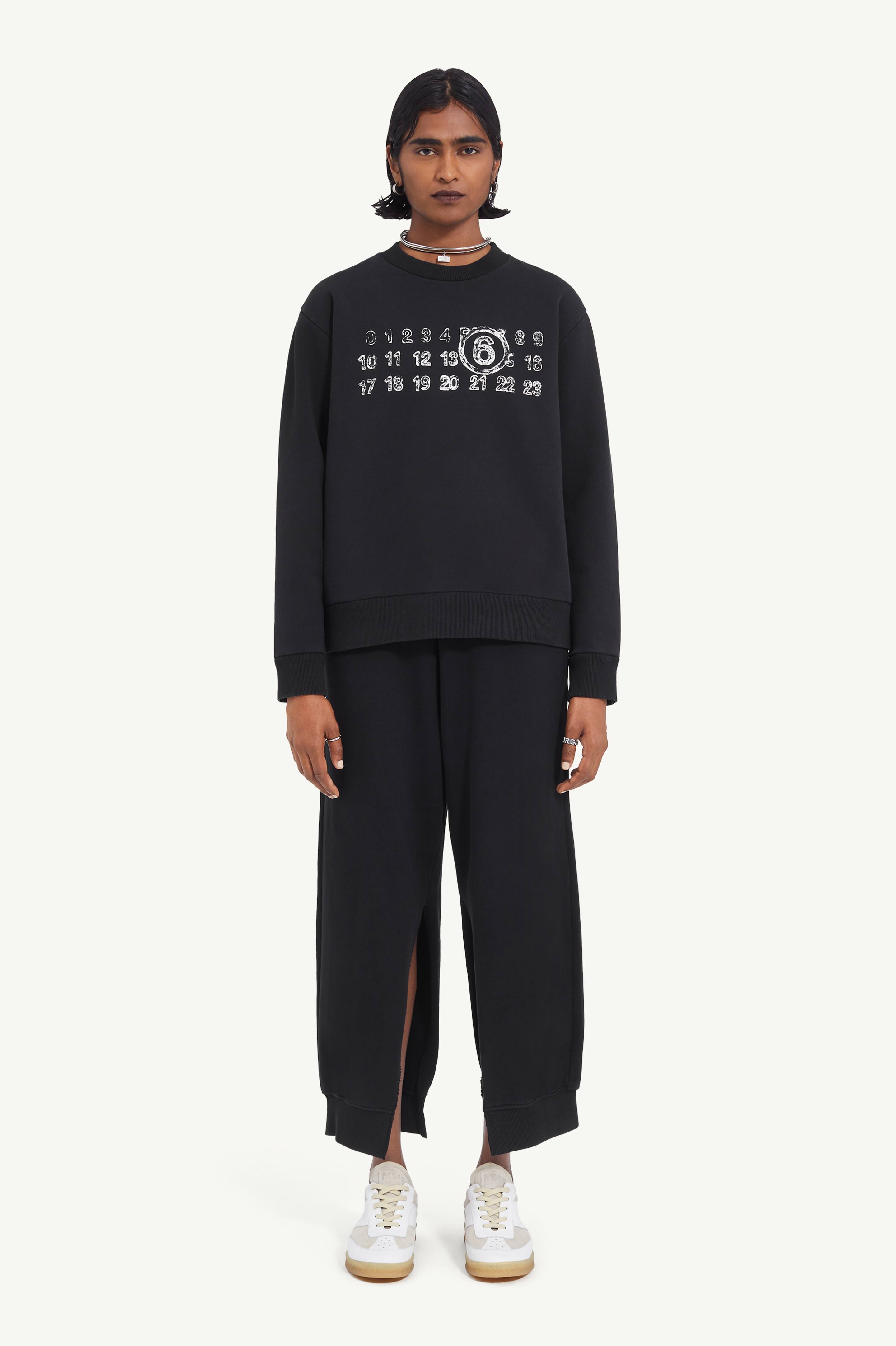 MM6 Maison Margiela Print sweatshirt | REVERSIBLE