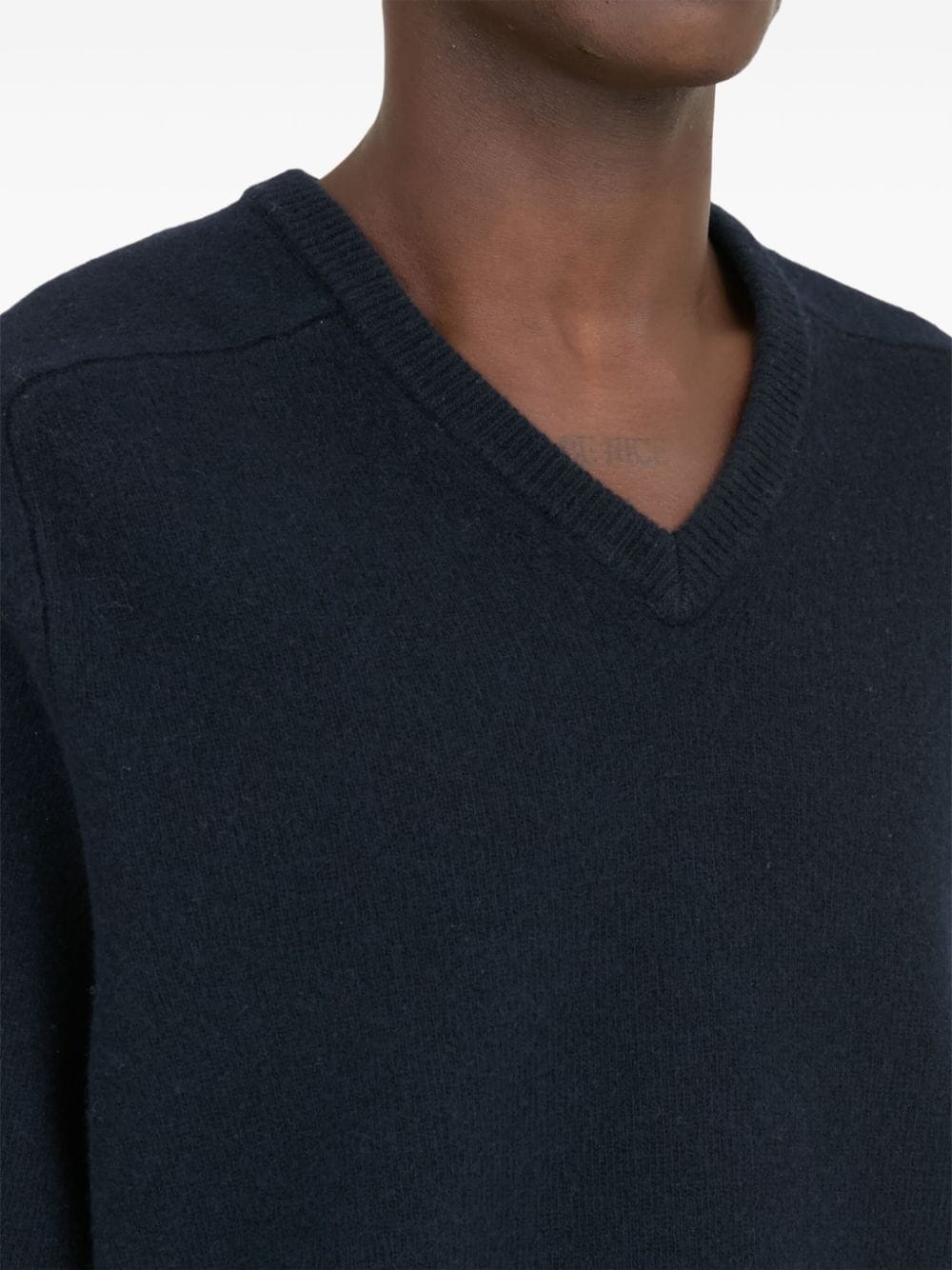 four-stitch wool jumper - 7