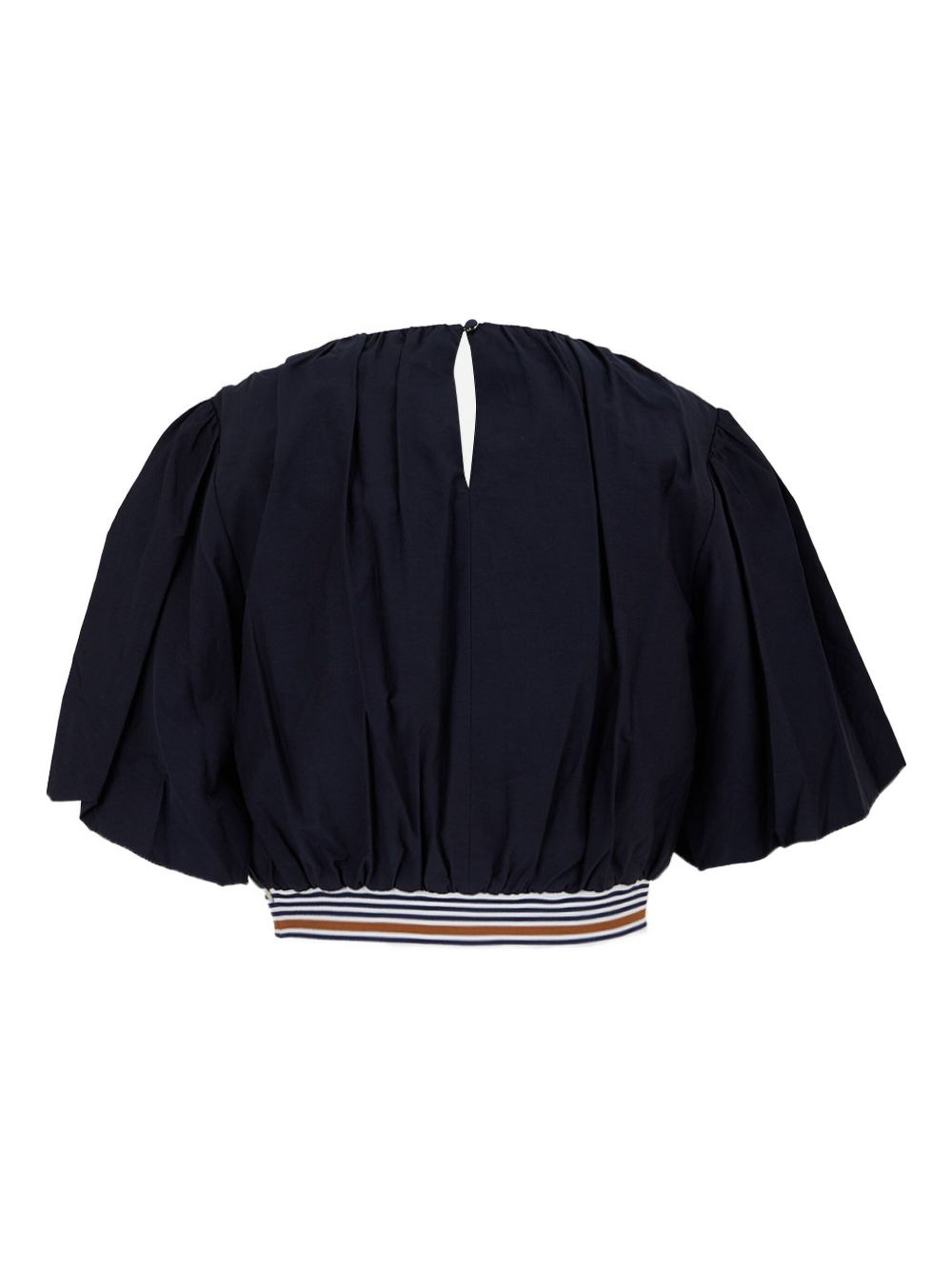 Gabriela balloon-sleeve banded top - 3