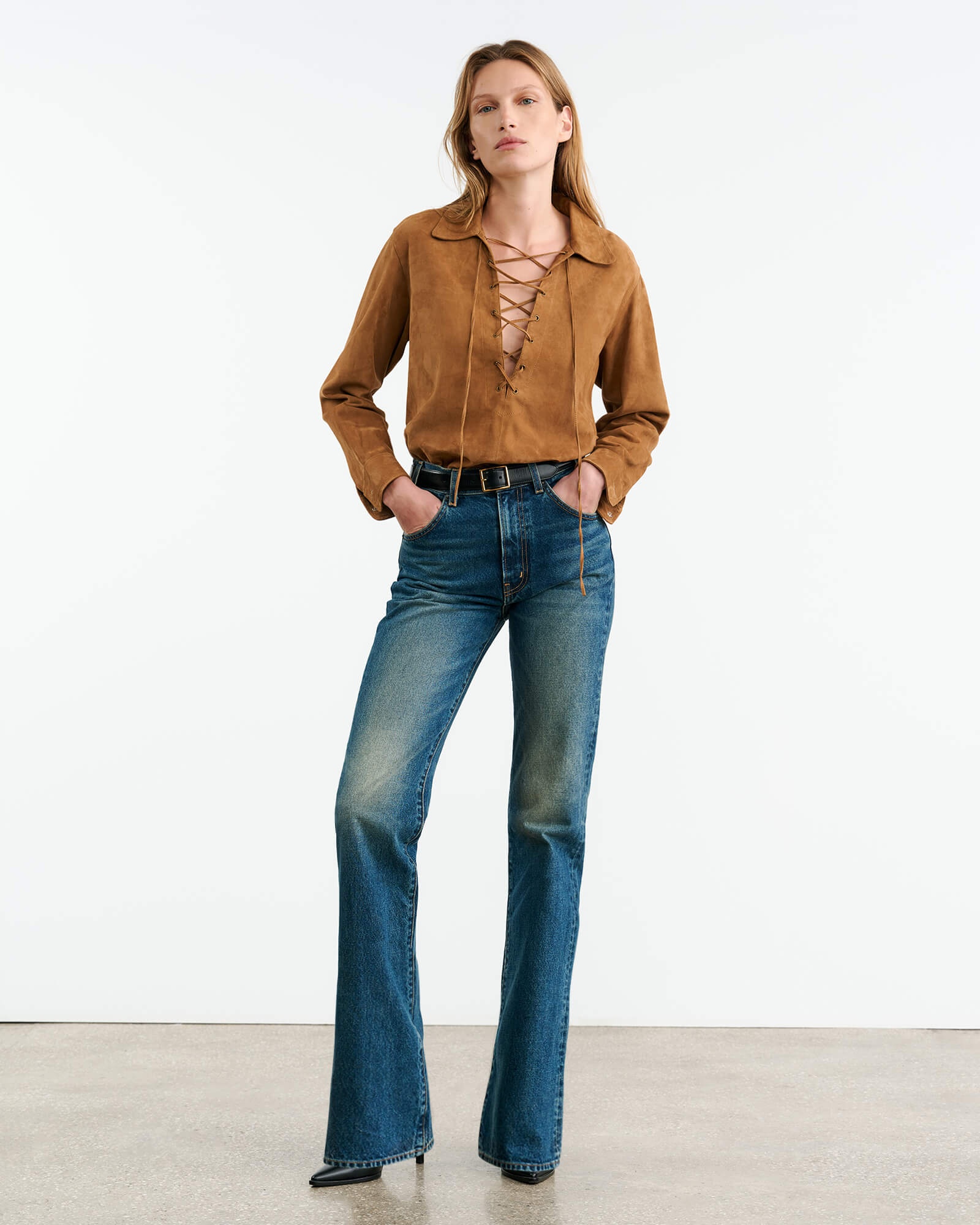 JIMI SUEDE SHIRT - 4