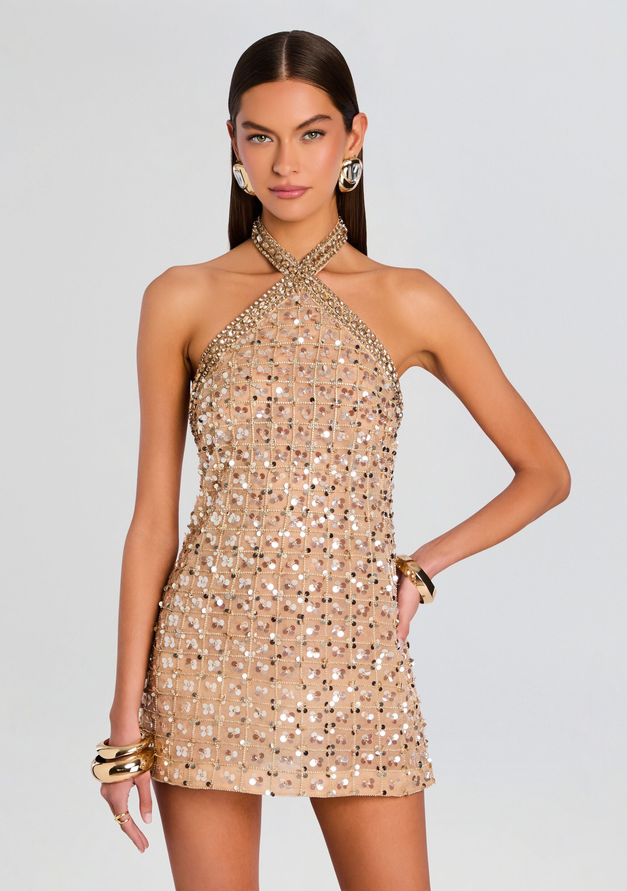 JANNETH EMBROIDERED DRESS - 5