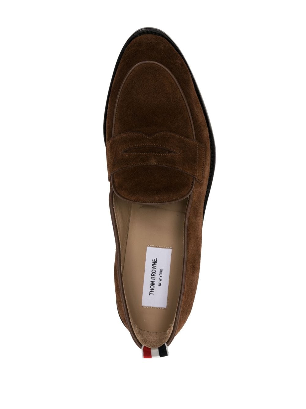 Varsity suede penny loafers - 4
