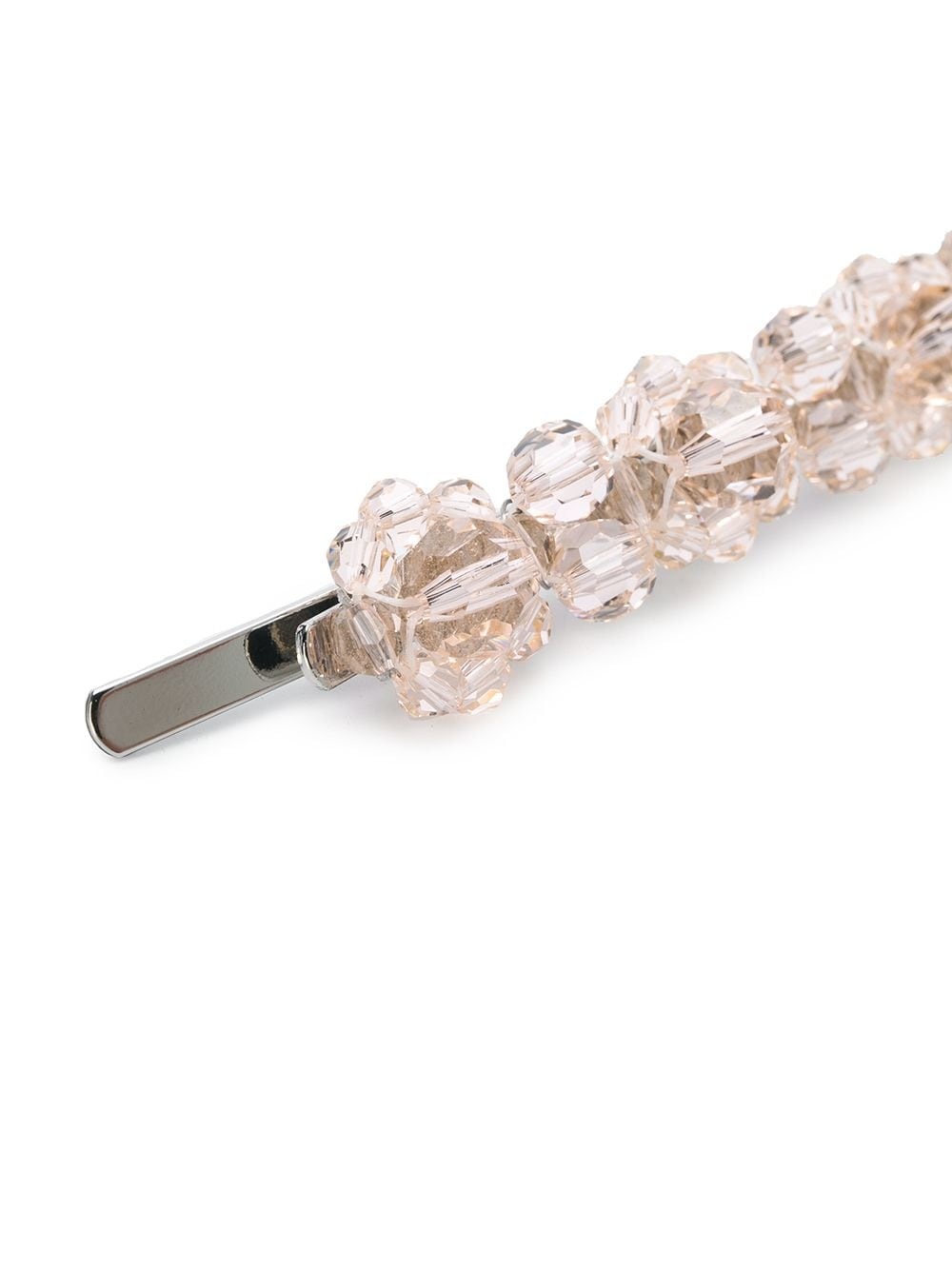 floral beaded hair slide - 3