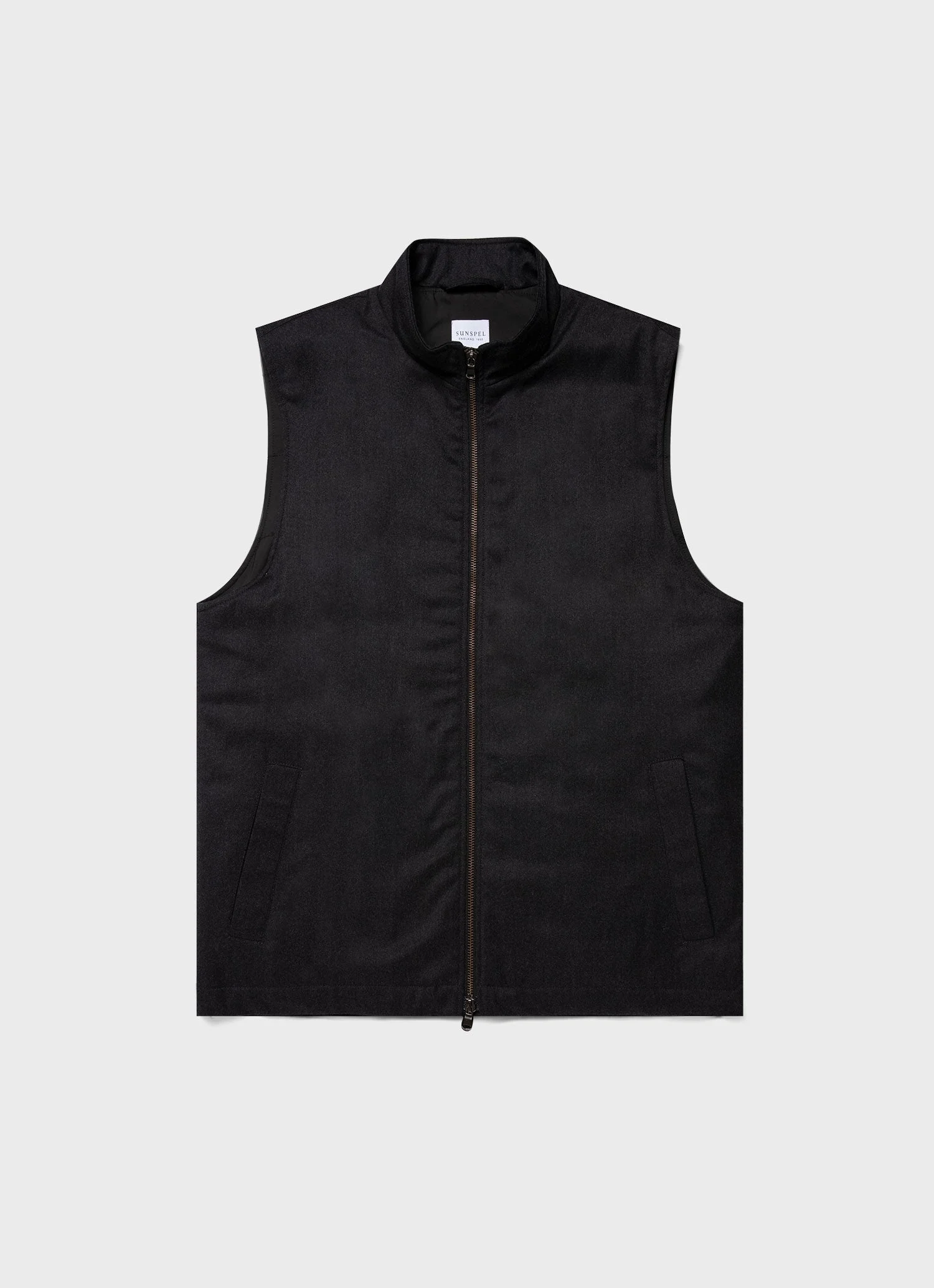 Insulated Wool Gilet - 1