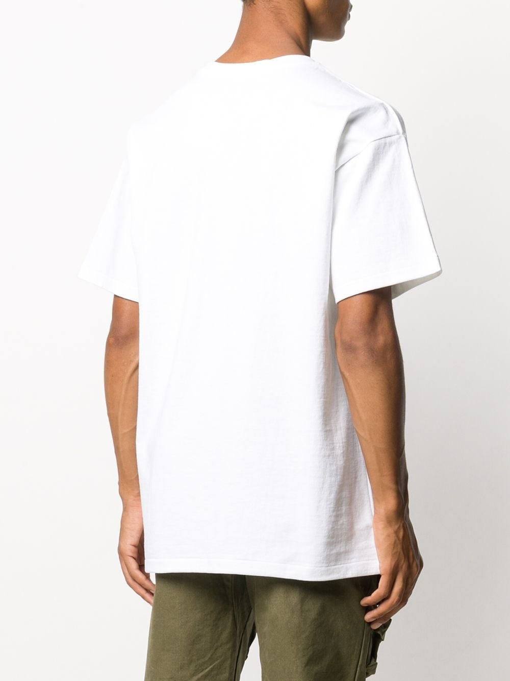 CREW NECK PRINTED LOGO T-SHIRT - 5