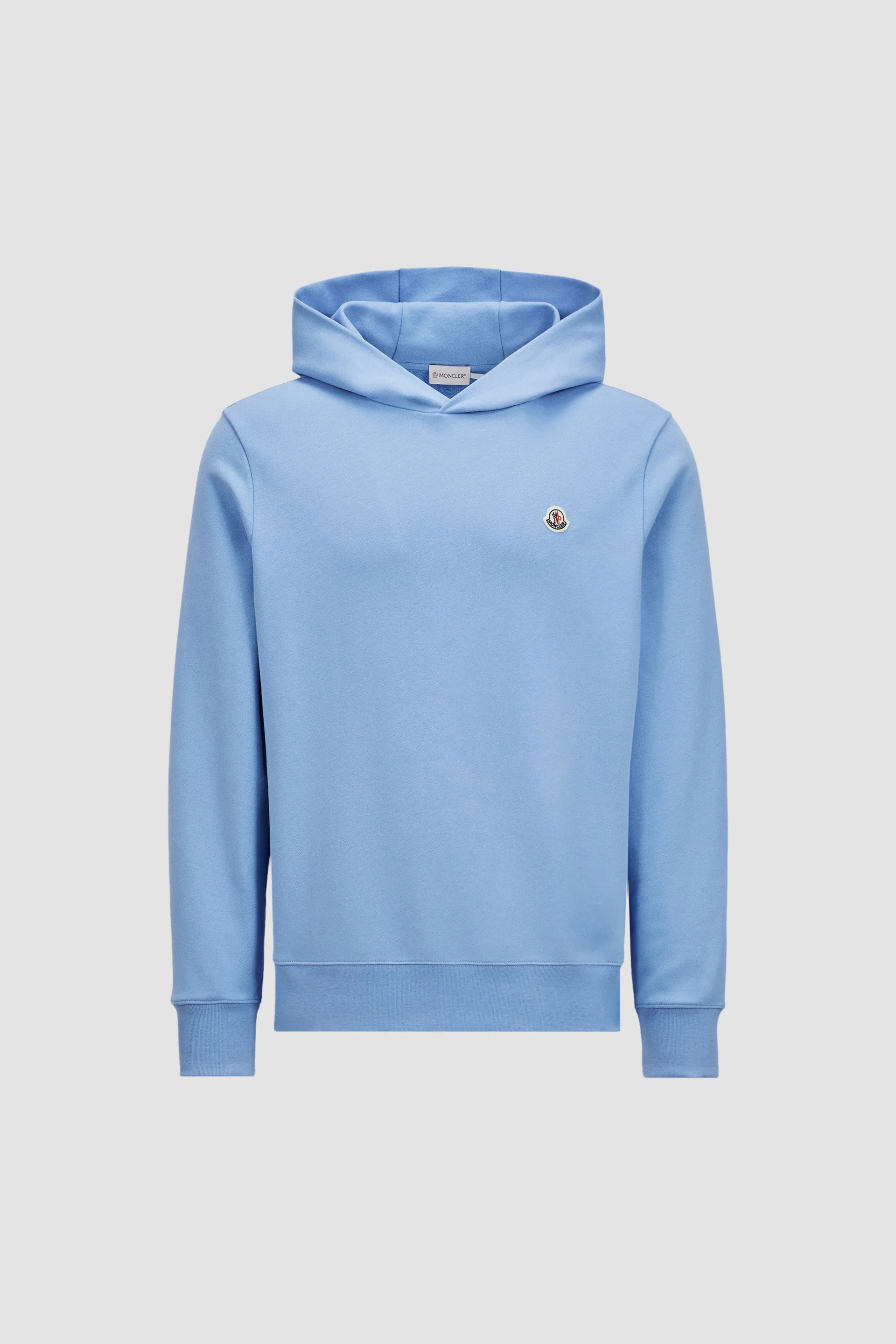 Logo Patch Cotton Hoodie - 1