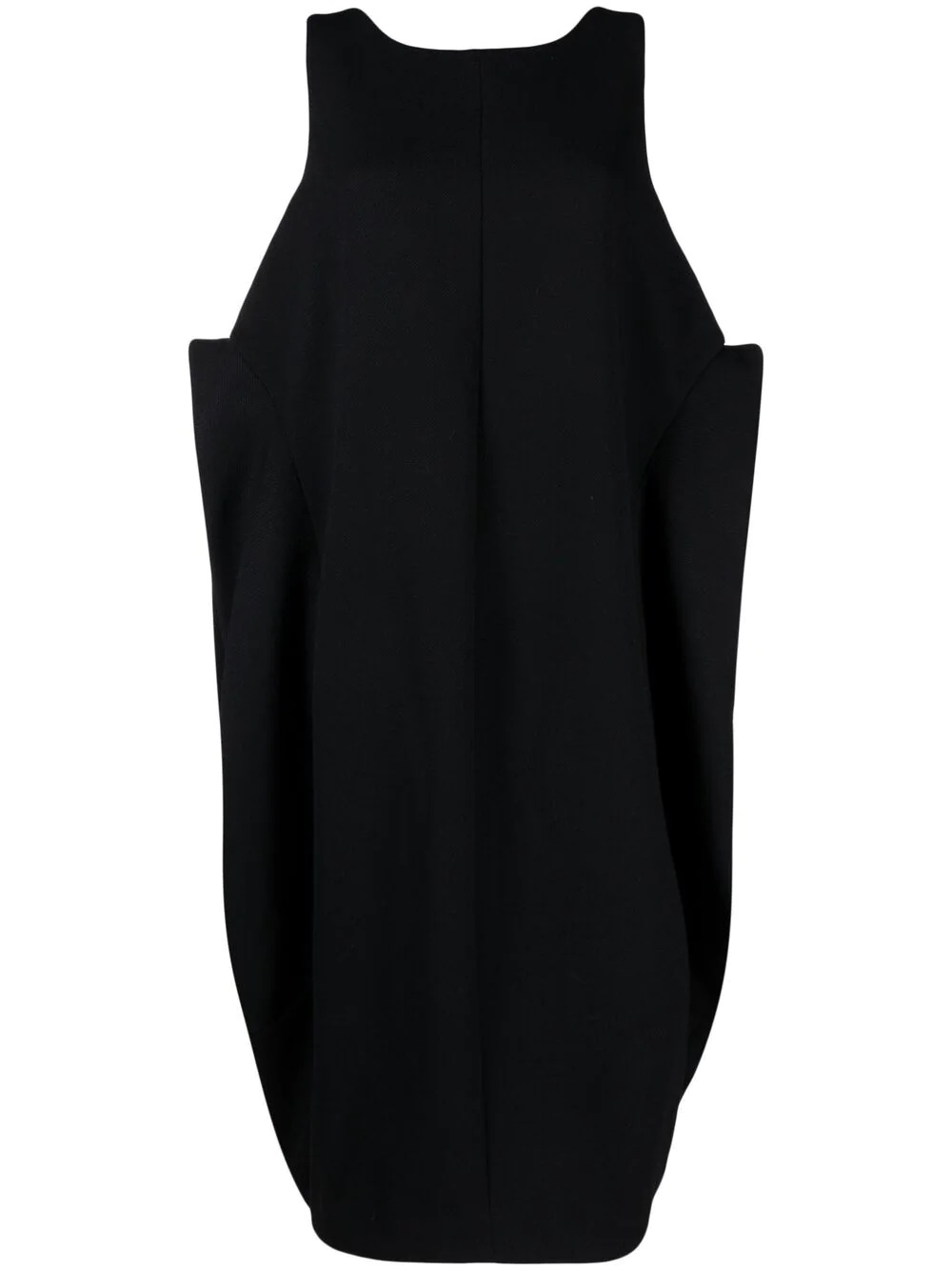 sleeveless puffball dress - 1