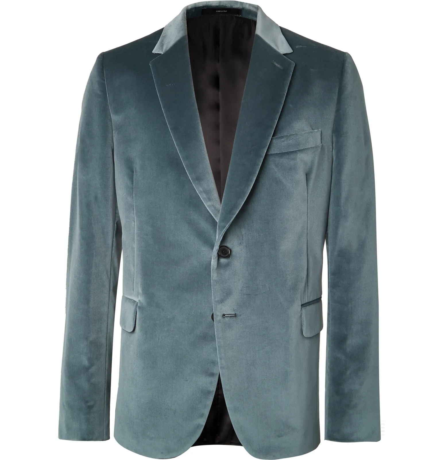 Cotton-Velvet Tuxedo Jacket - 1