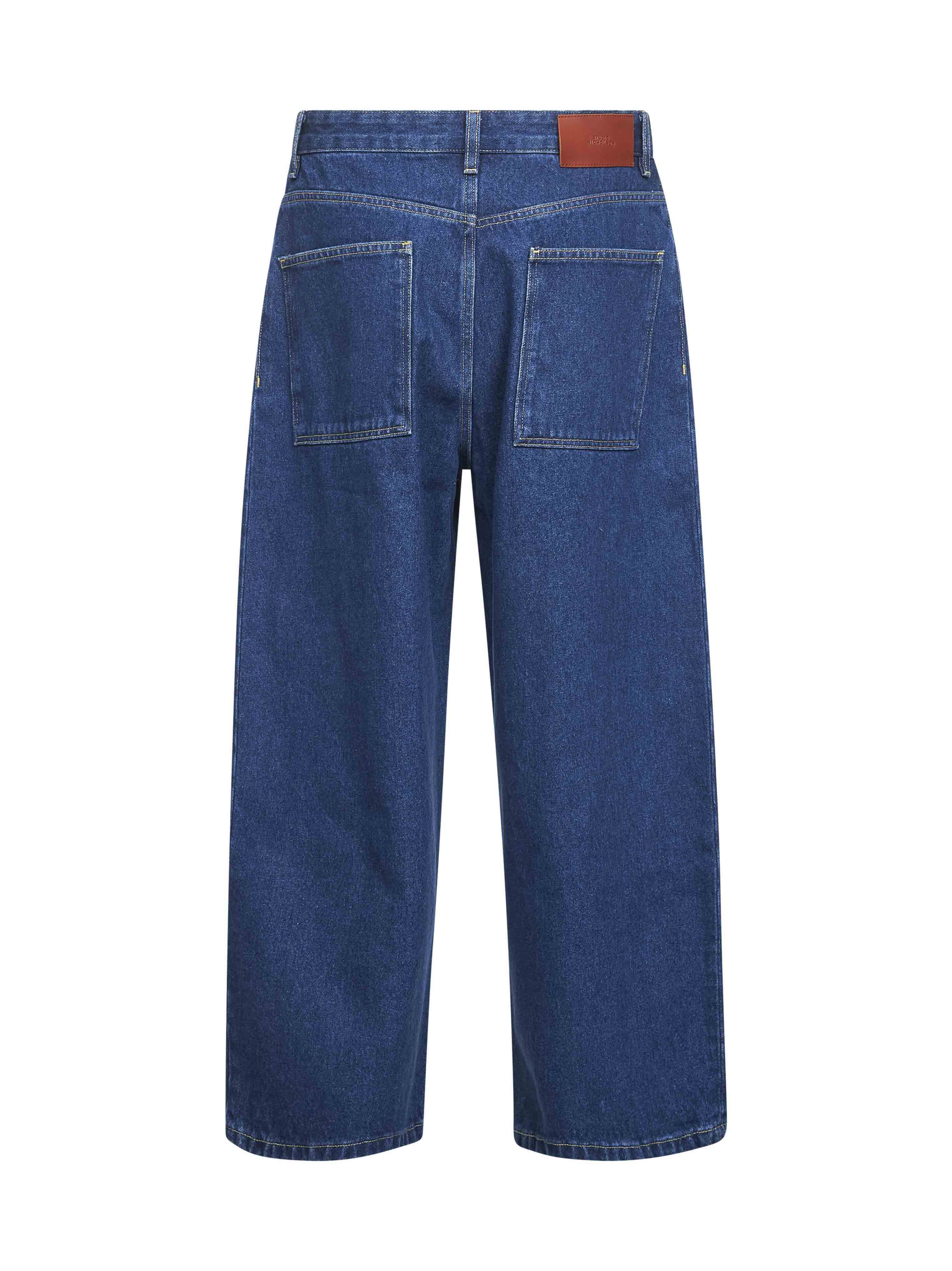 Blue cotton denim Paolo jeans - 2