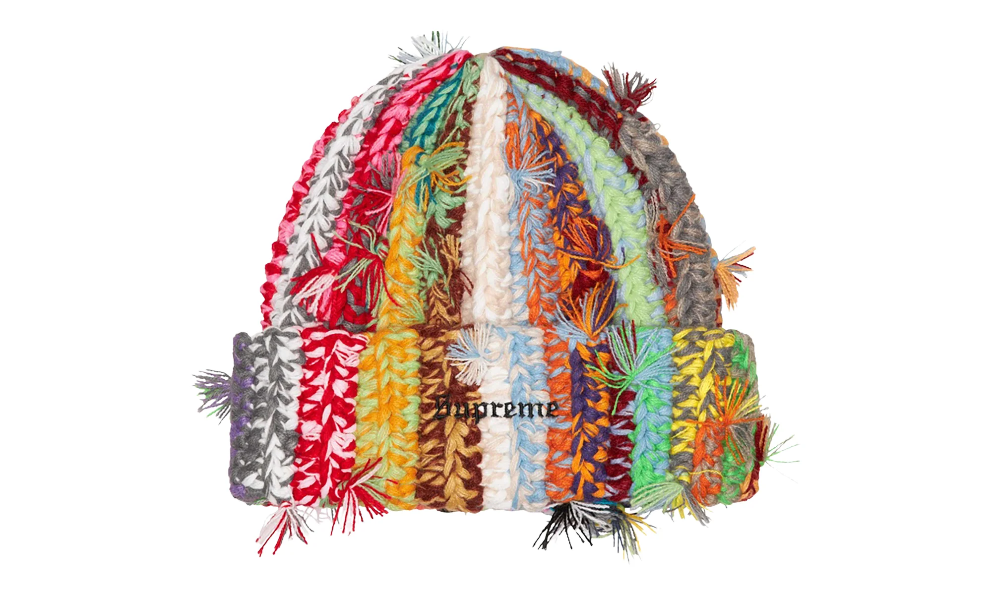 Hand Tied Beanie "FW23 - Multicolor" SU28007 - 1