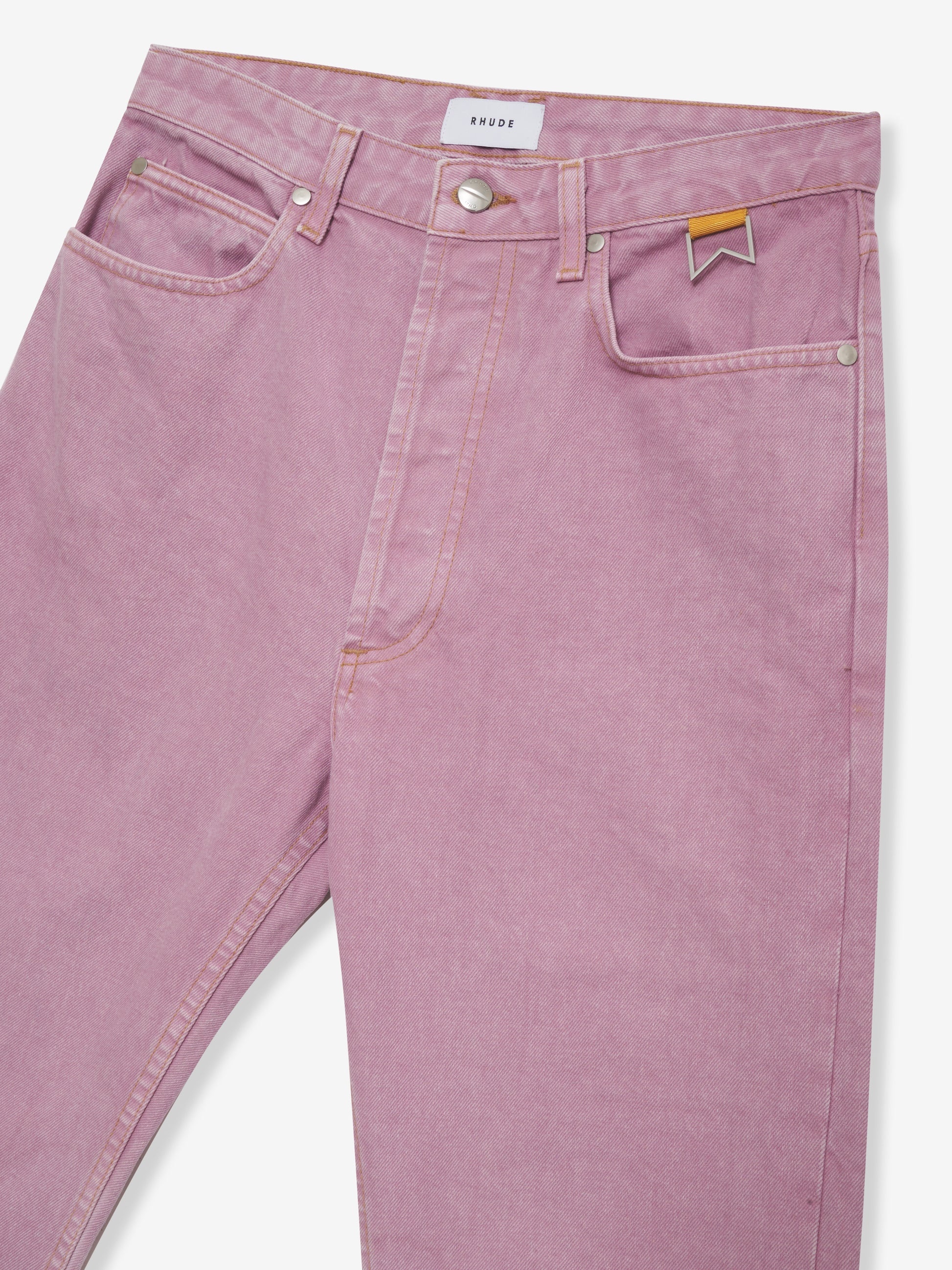 PINK CLASSIC FIT DENIM - 3