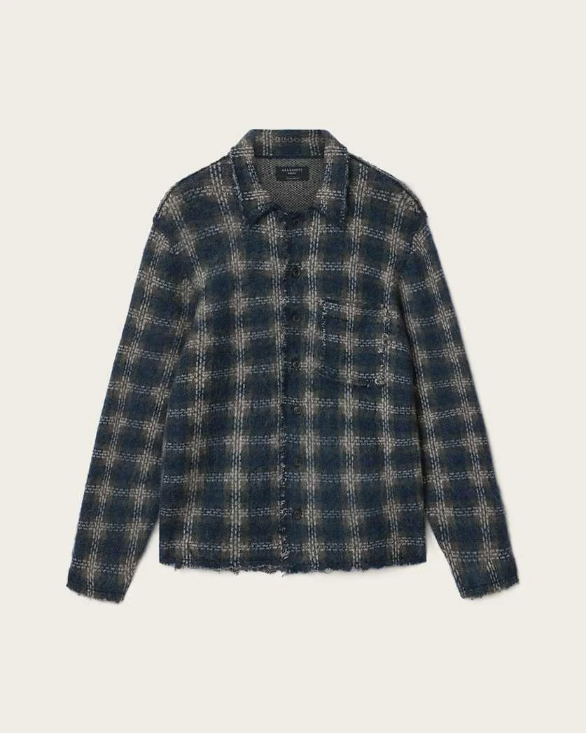 MENARD WOOL BLEND BUTTON DOWN CARDIGAN - 1