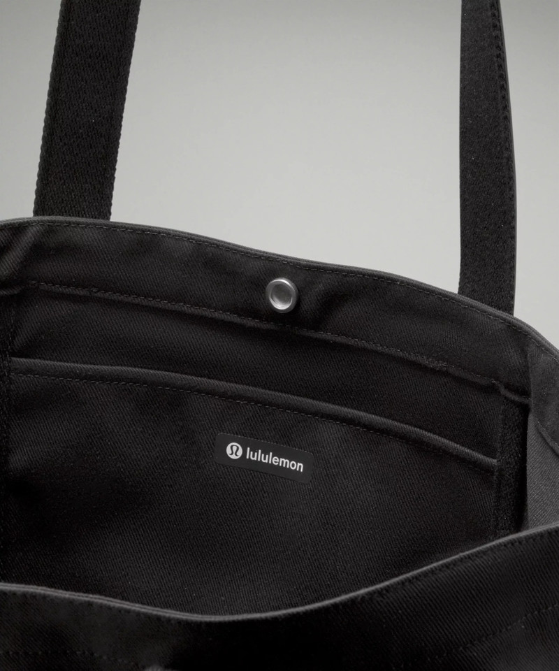 Daily Multi-Pocket Canvas Tote Bag *Cactus Material 20L 4