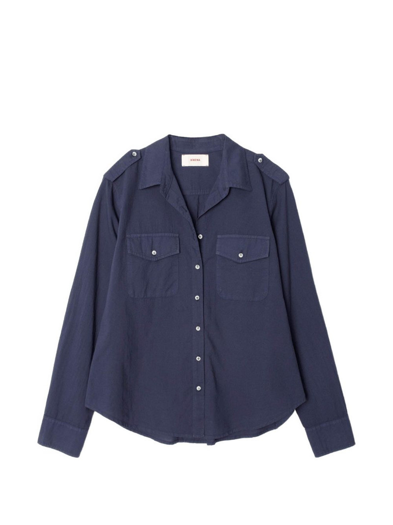 flap-pocket buttoned shirt 1