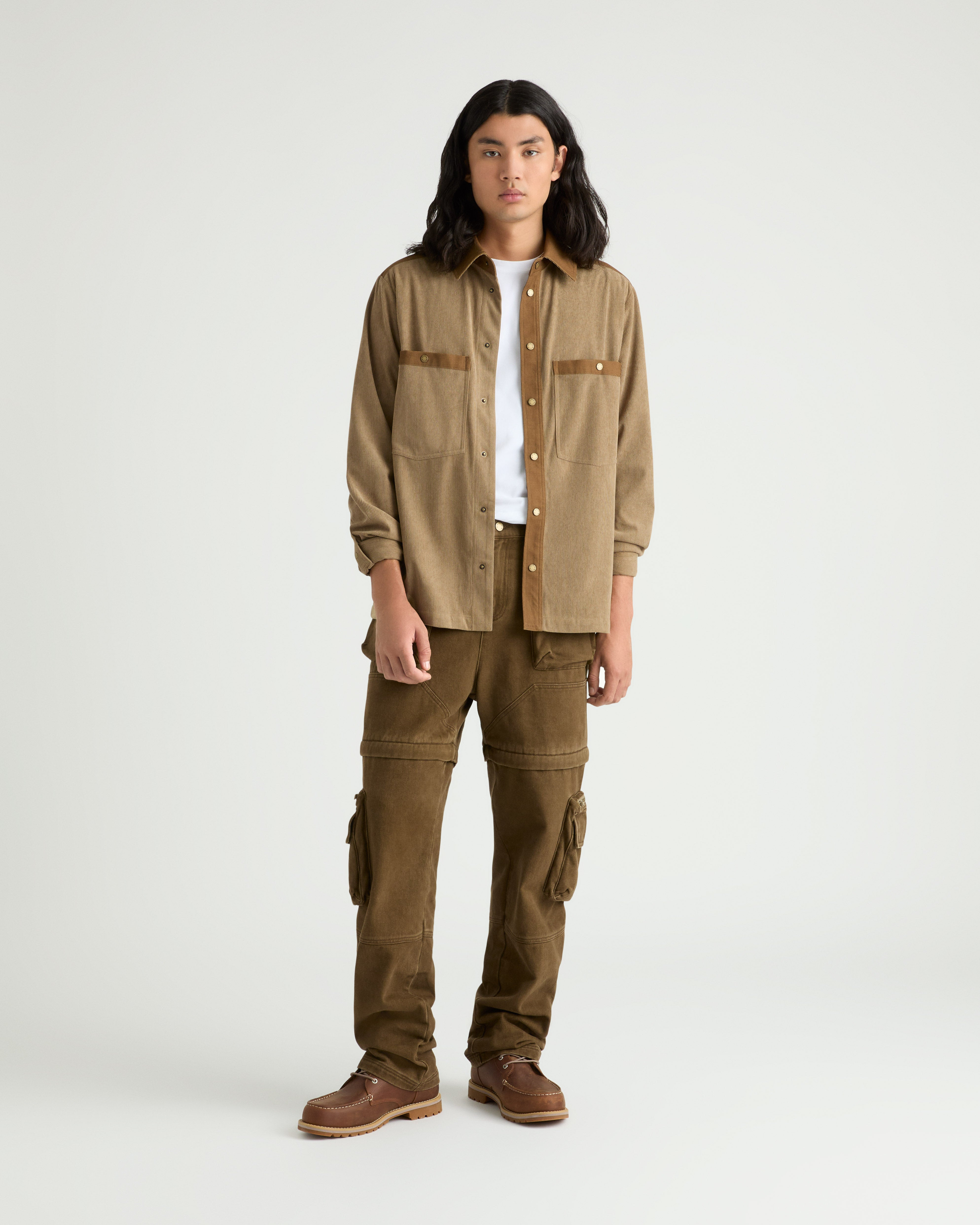 L’Acadien Corduroy Overshirt - 2
