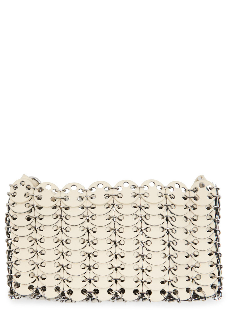 rabanne Rabanne 1969 Reversible Nano Flip Leather Shoulder bag outlook