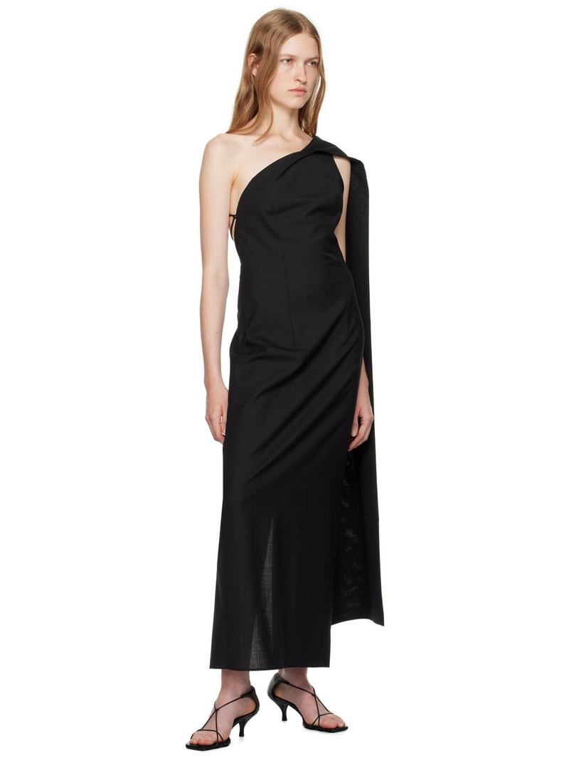 RÓHE scarf-detail open-back dress outlook