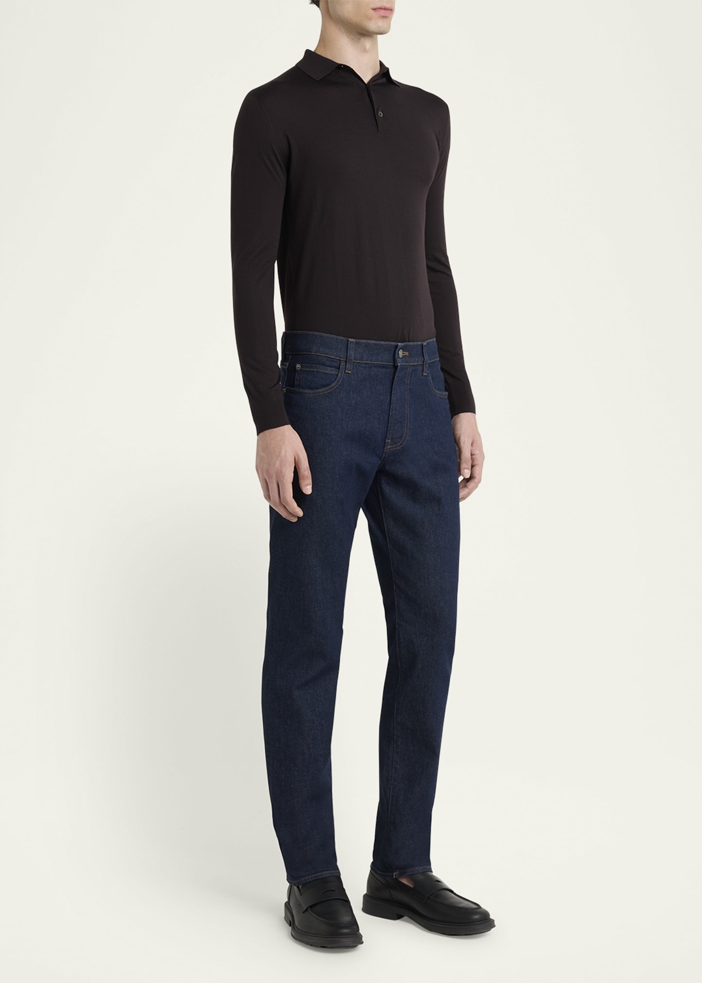 Men's Quarona Kurashiki Slim Denim Trousers - 2