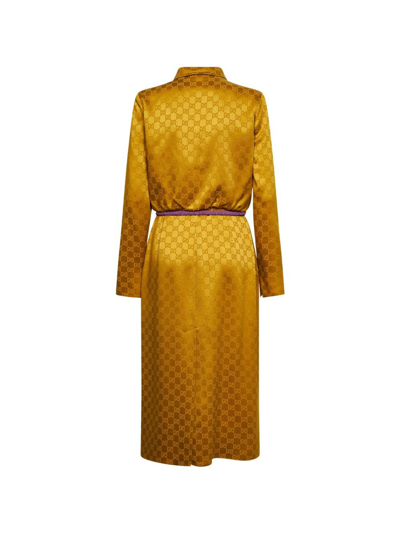 GUCCI jacquard midi dress outlook