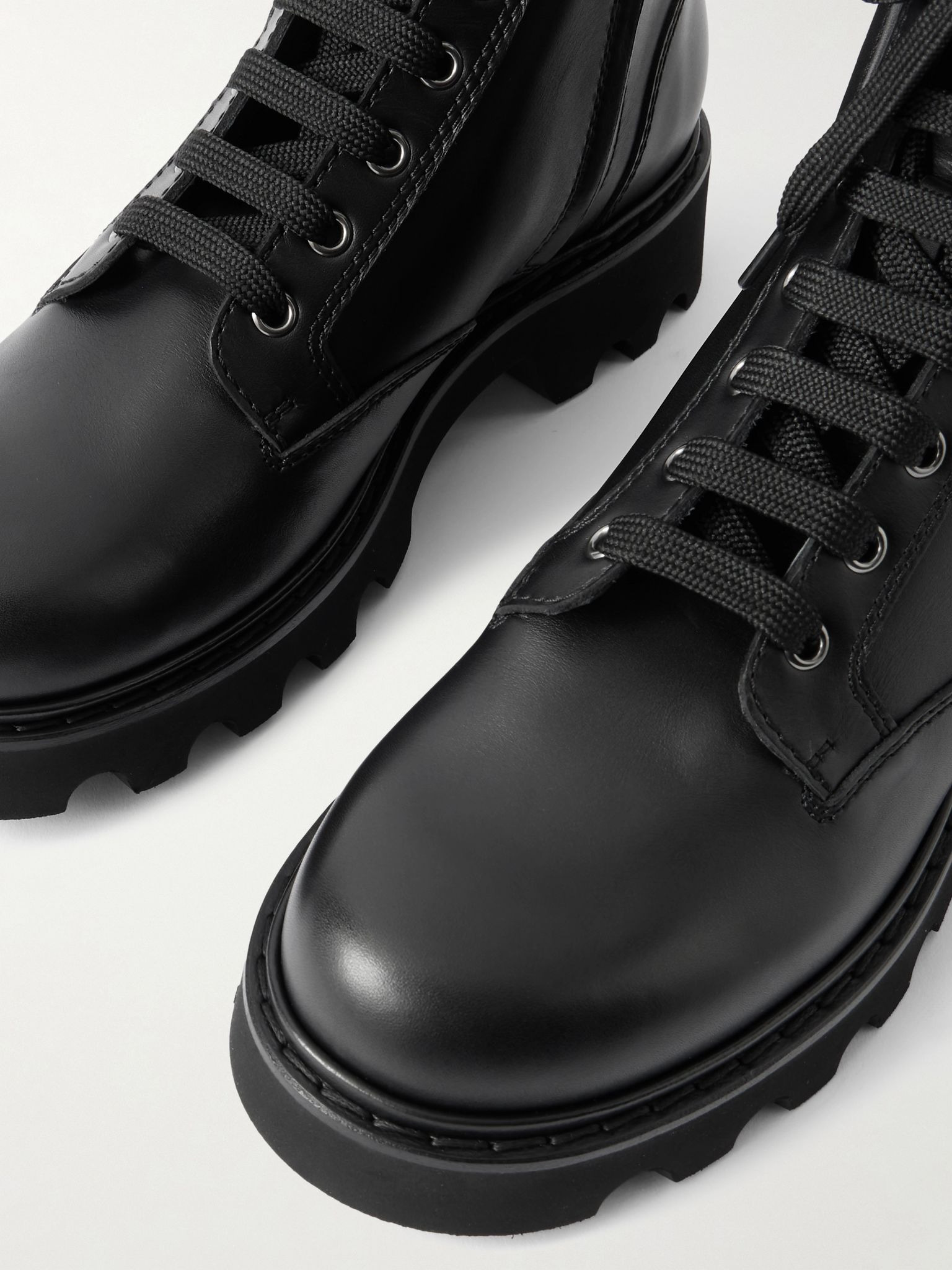 Viv Rangers 40 buckled leather ankle boots Black - 4