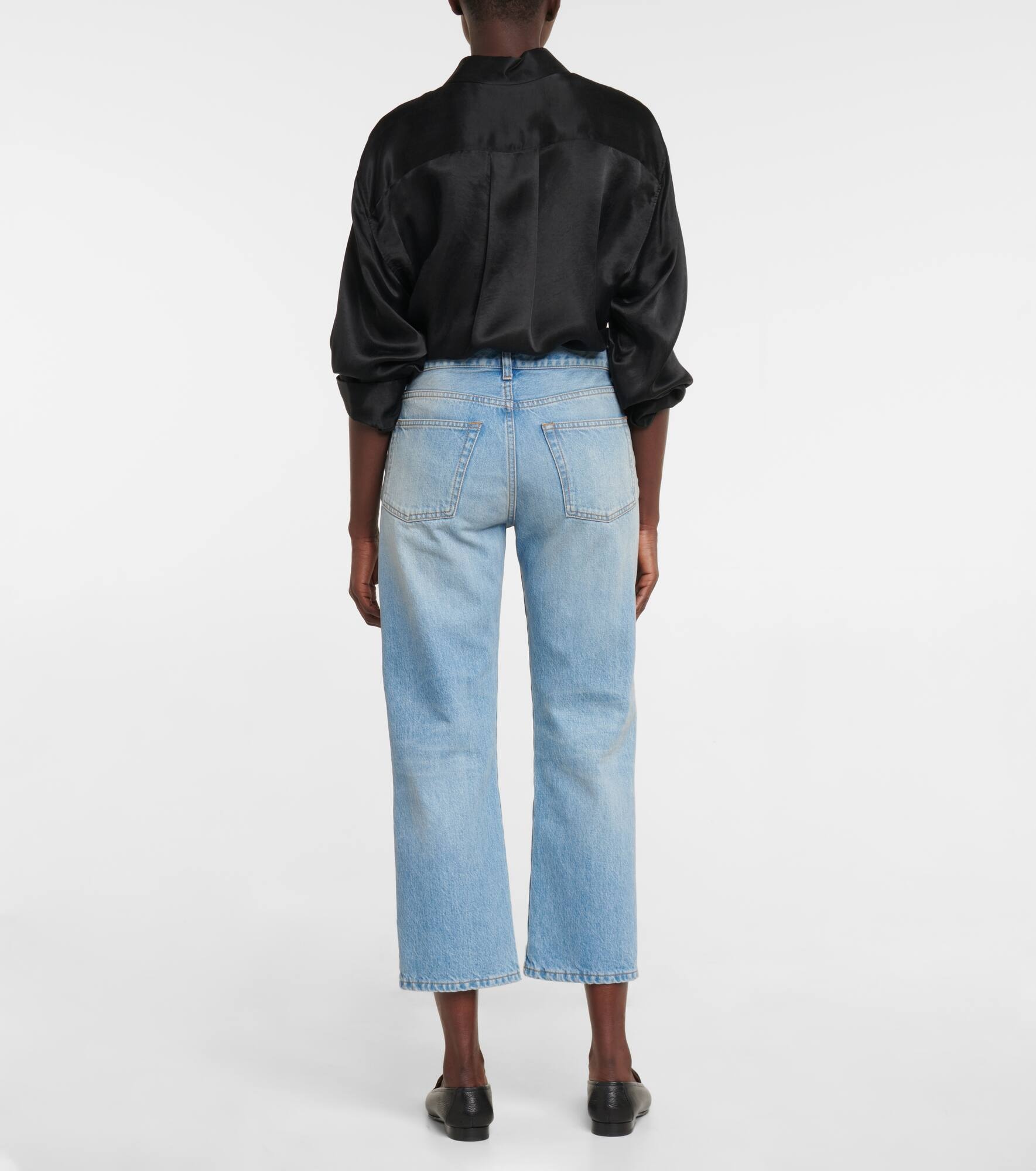 Lesley cropped denim jeans - 3