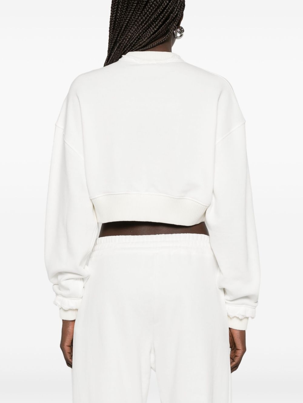 cropped sweatshirt - 4