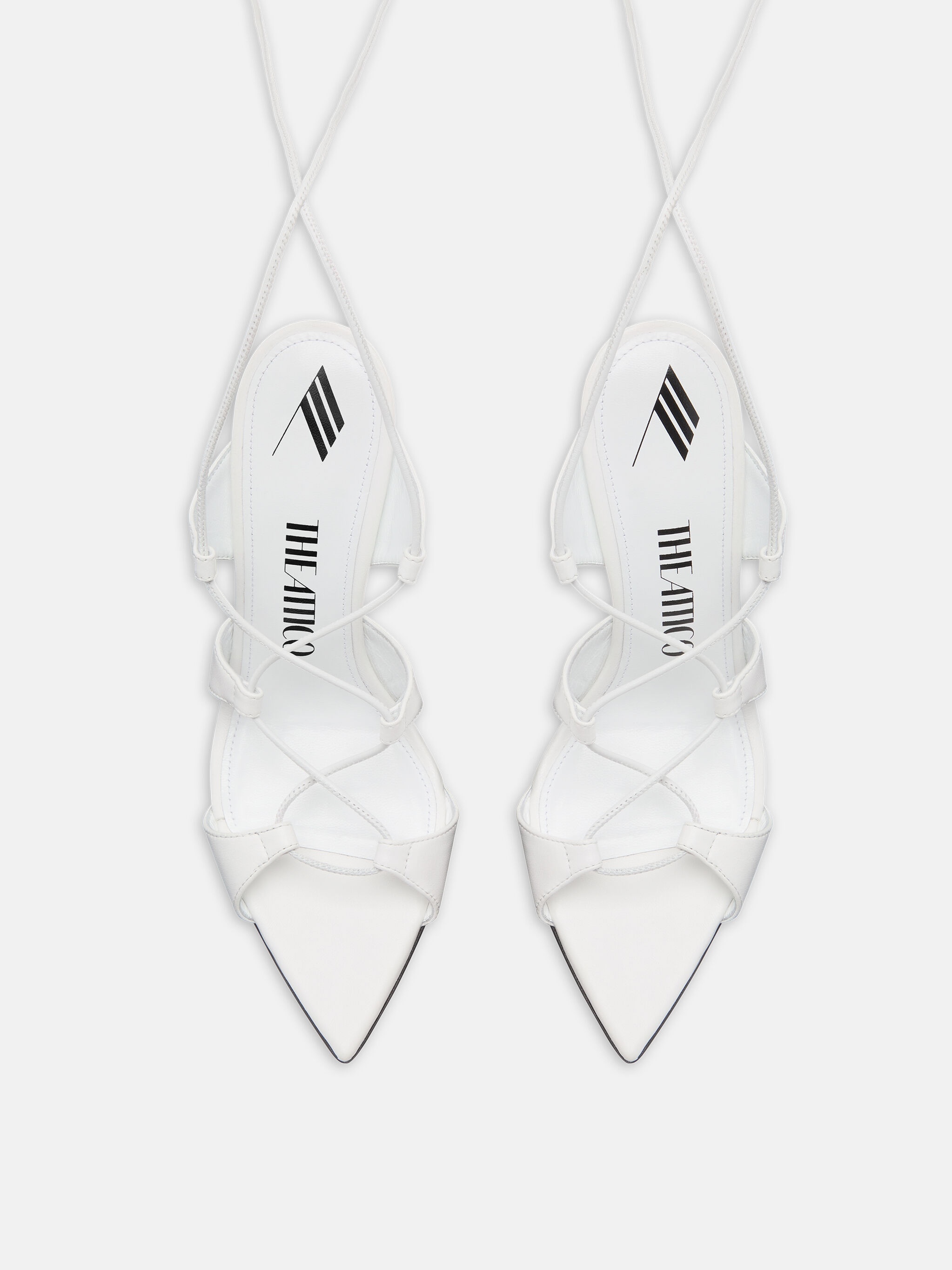 ''RENÈE'' WHITE SANDAL - 3