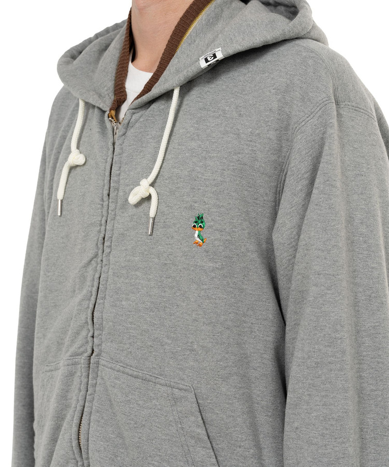 Reversible Hoodie Layered Souvenir Jacket 23