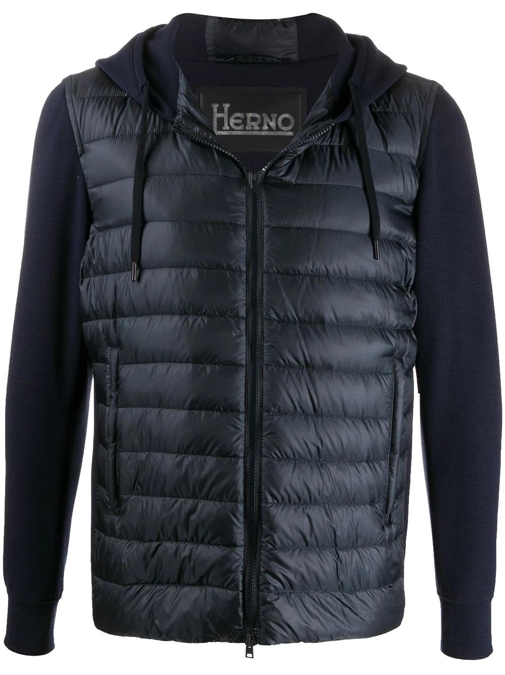 padded hybrid jacket - 1