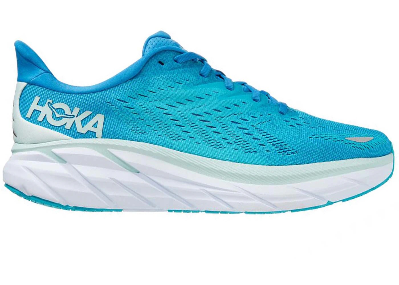 Hoka One One Clifton 8 Ibiza Blue Scuba - 1