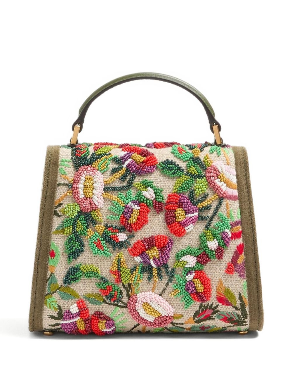 bead-embellished tote bag - 4