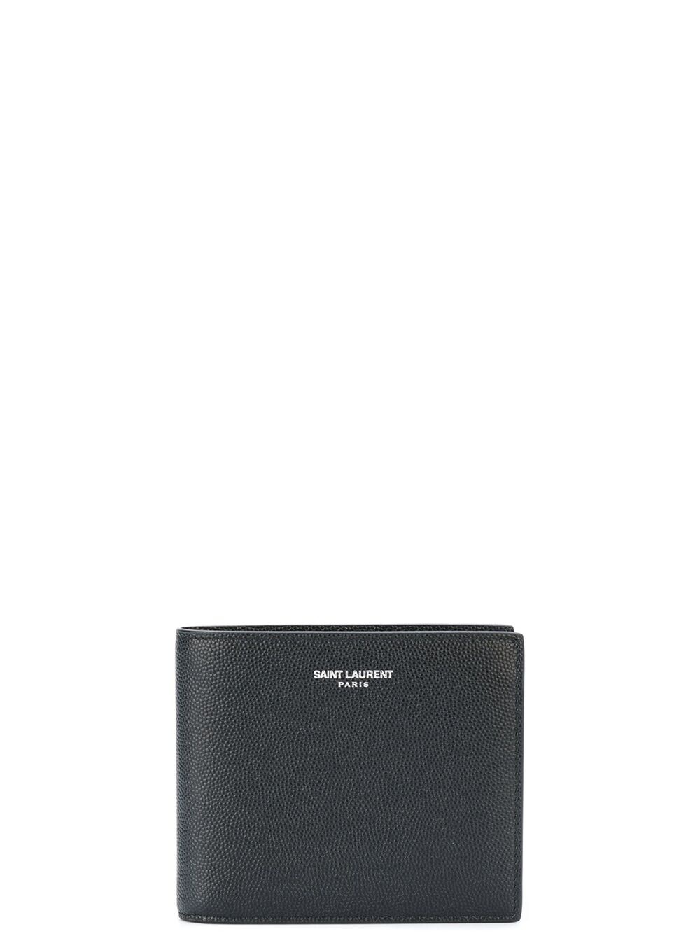 Saint laurent paris east/west wallet in textured leather - 2