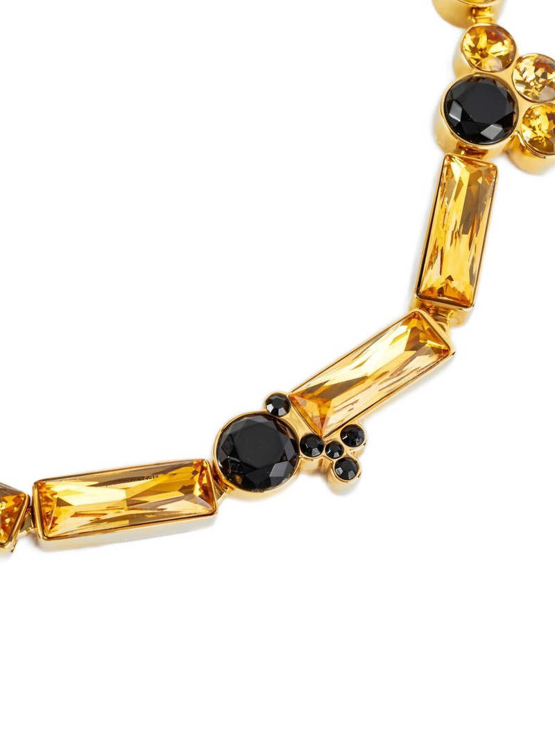 Jil Sander crystal-embellished necklace outlook