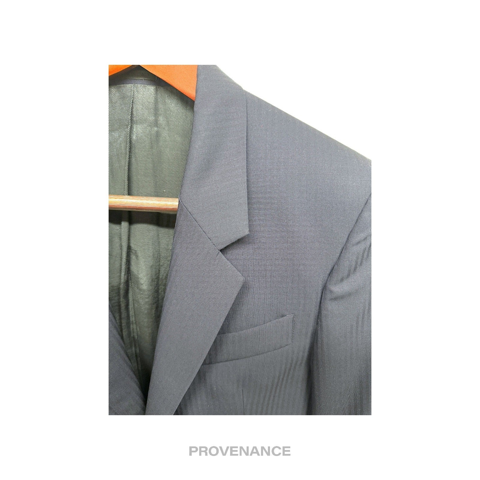 Alexander McQueen Jacket Coat Blazer - Striped Navy 36R - 7