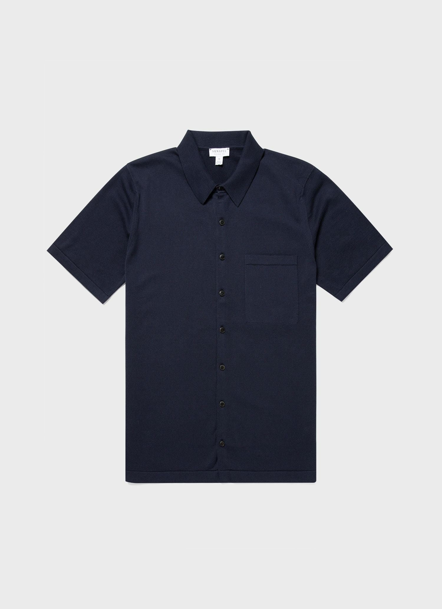 Sea Island Cotton Knit Shirt - 1