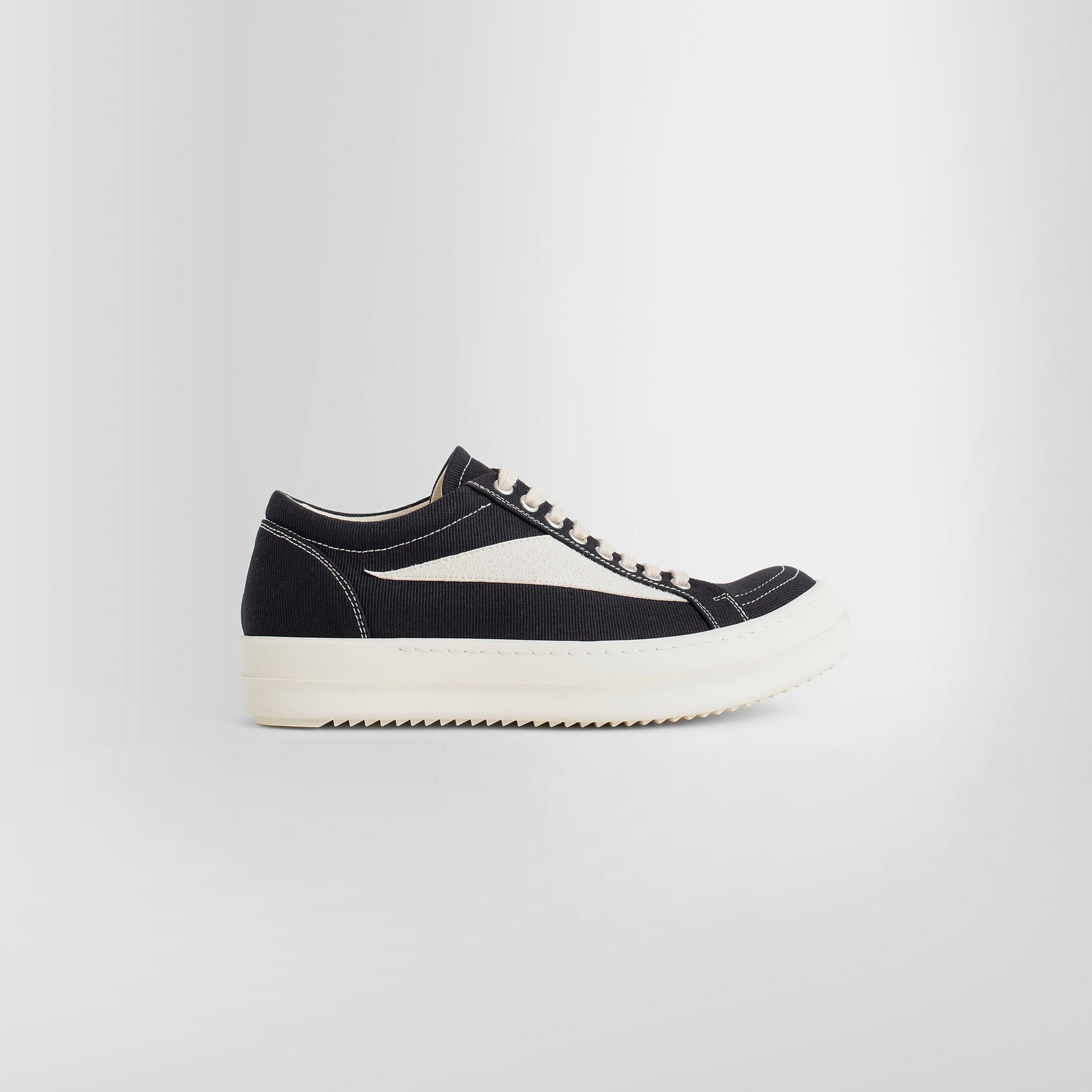 RICK OWENS WOMAN BLACK SNEAKERS - 8