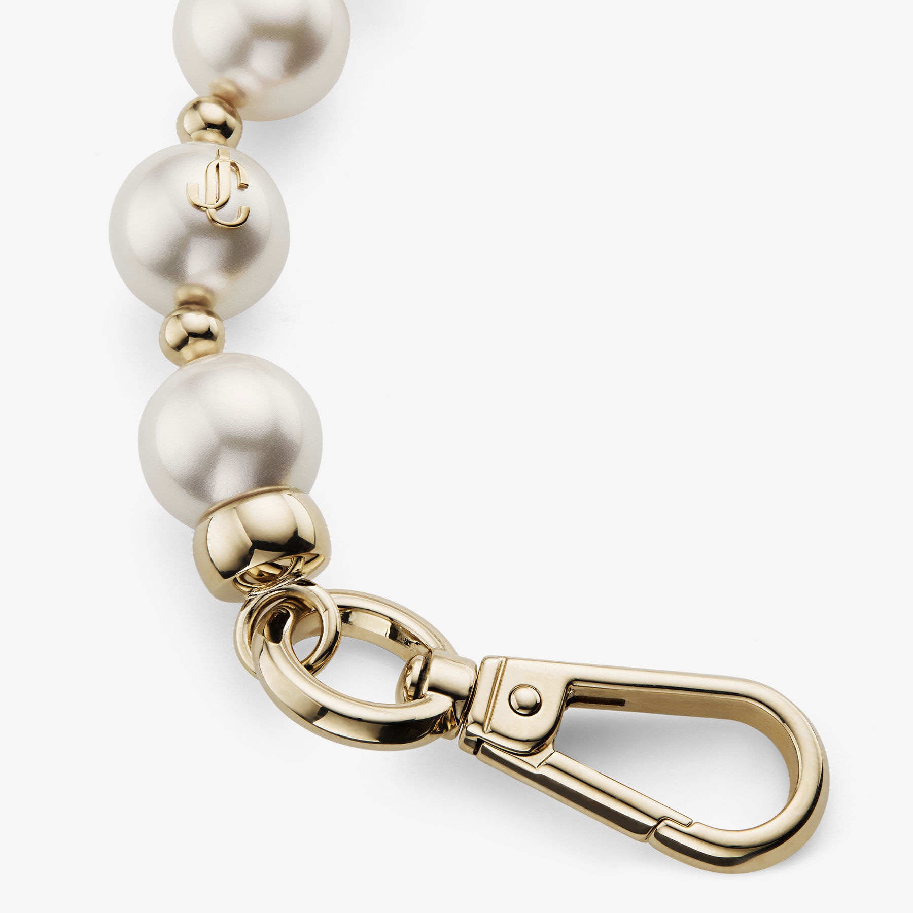Multipearl Strap Charm
Latte JC Pearl Charm with Beads - 2
