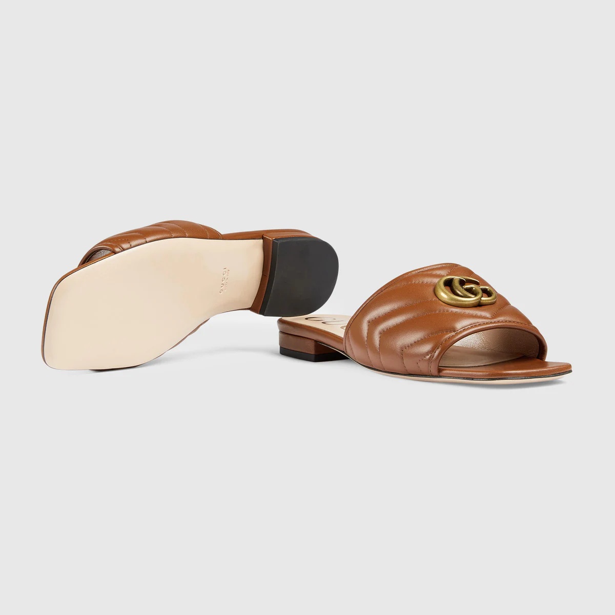 Women's slide with Double G - 5