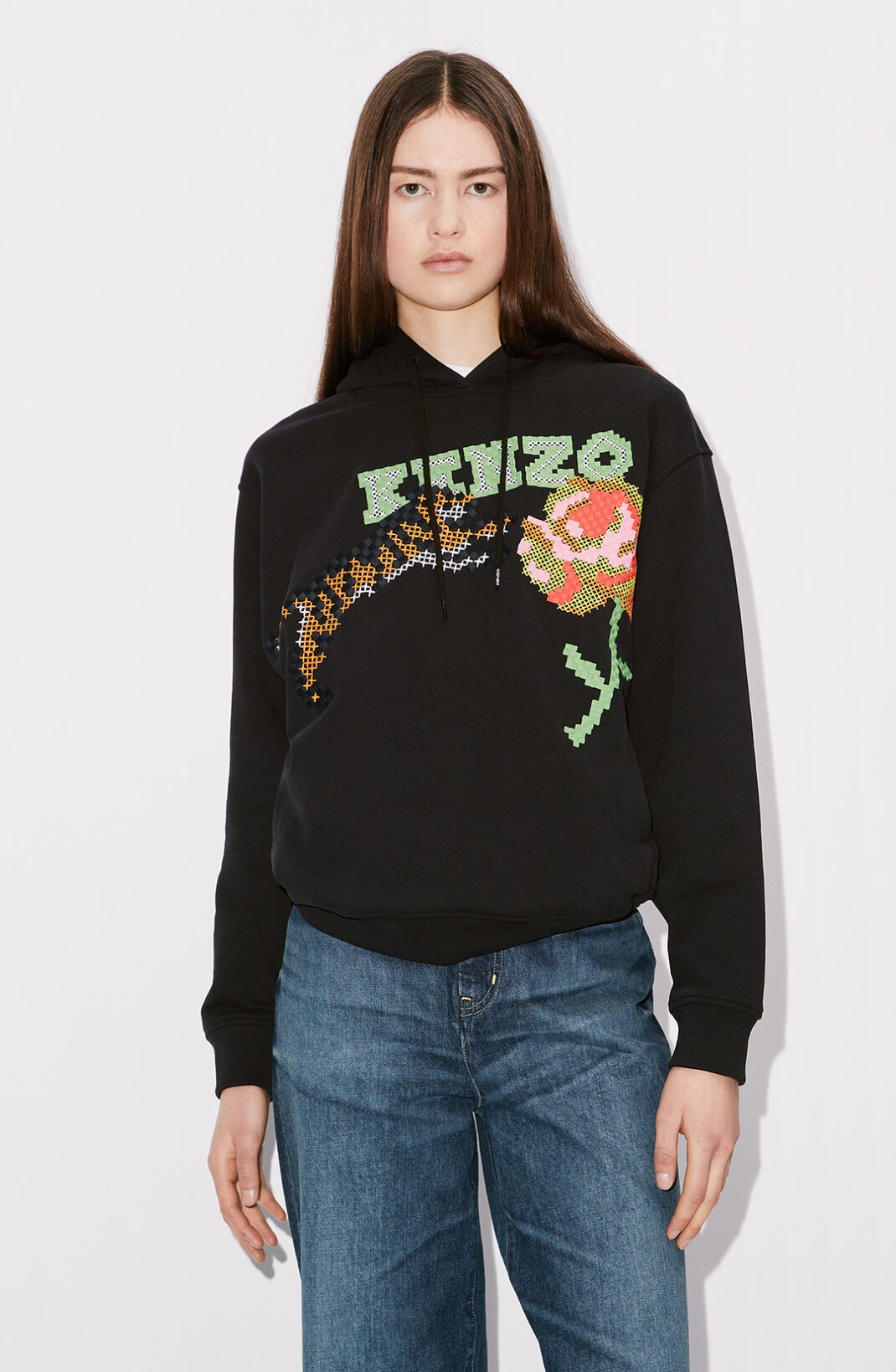 'KENZO Pixel' hoodie sweatshirt - 5
