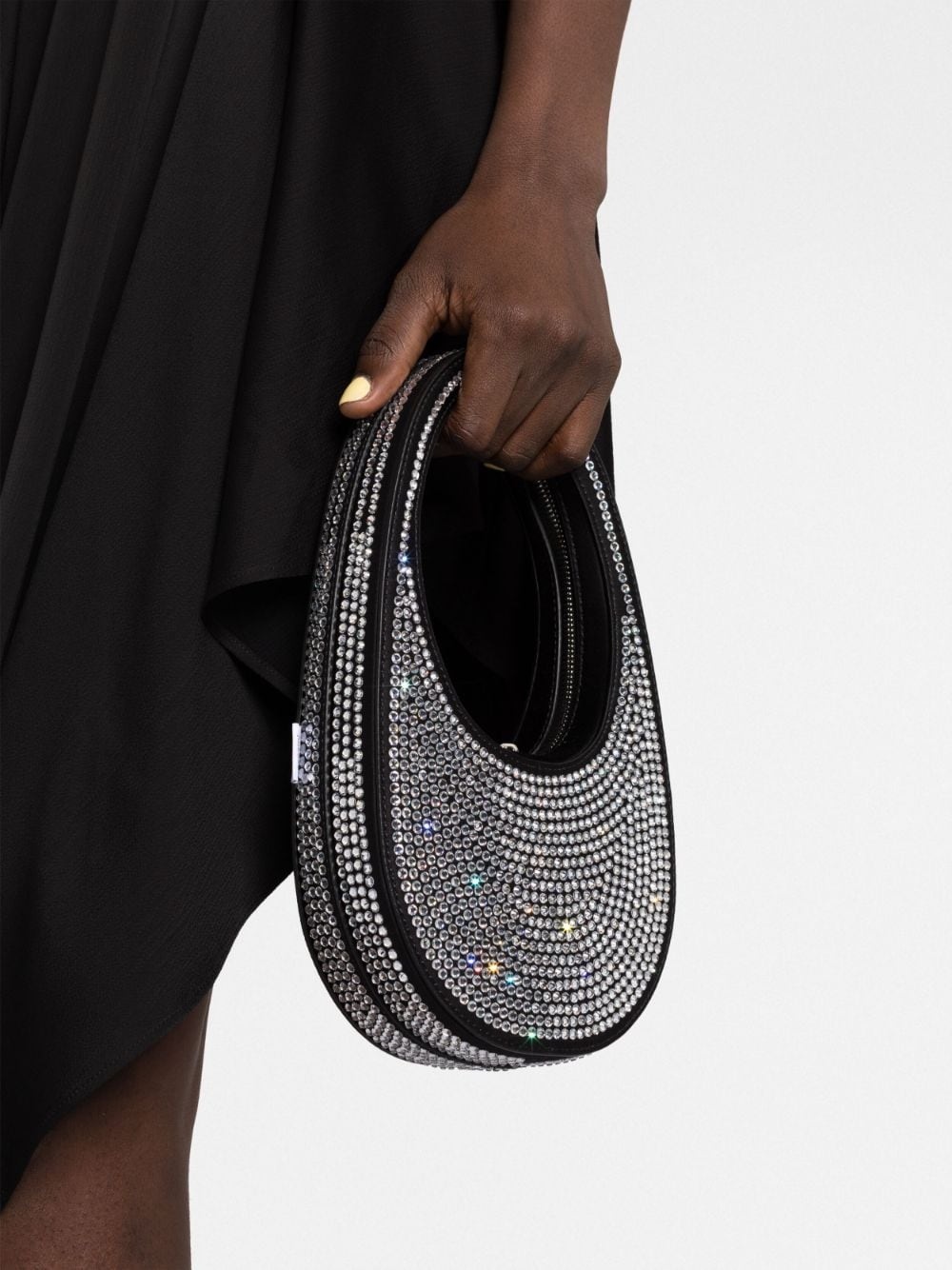 mini Swipe crystal-embellished bag - 3