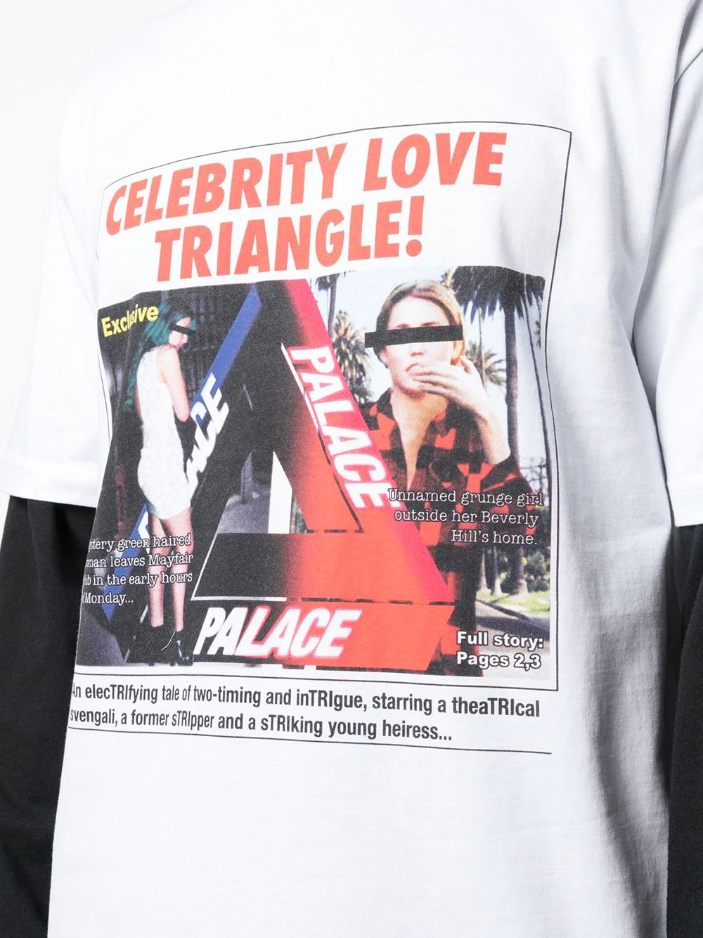 love triangle T-shirt - 5