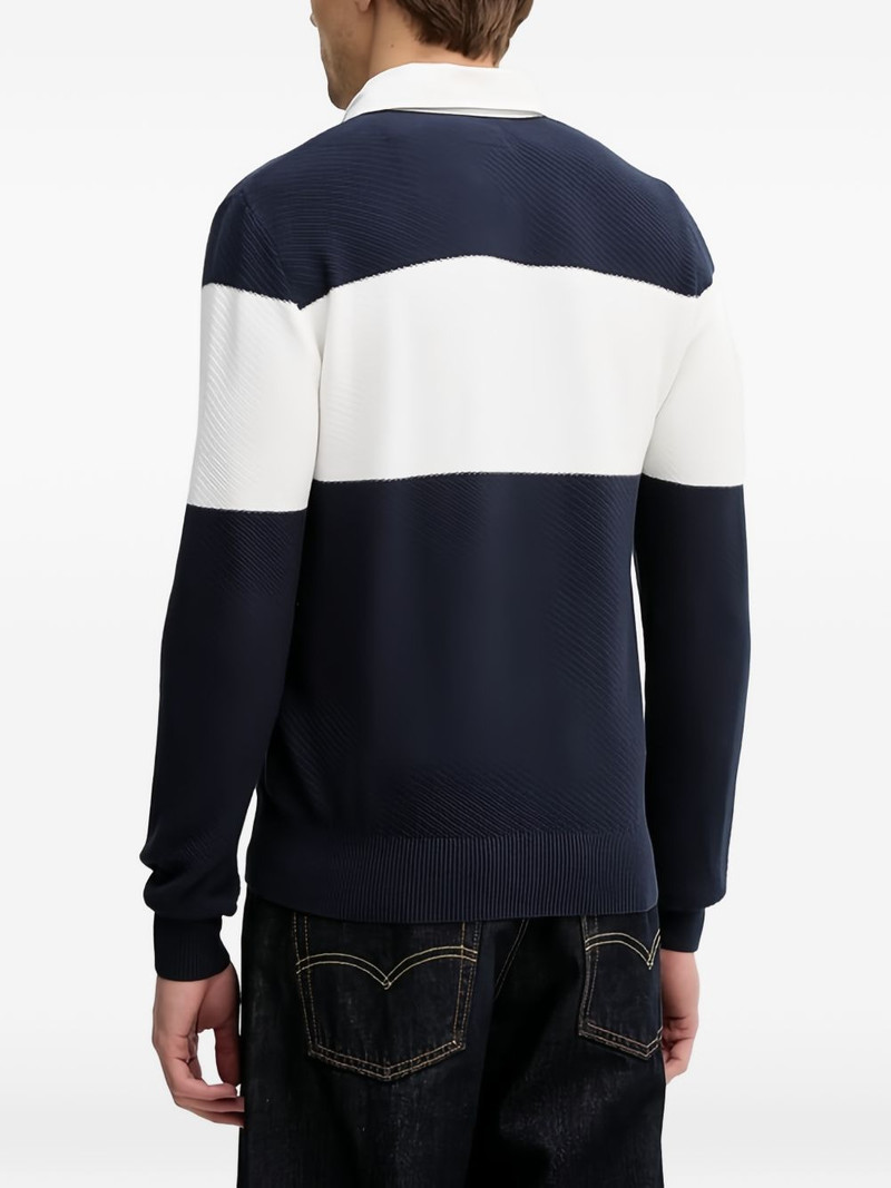 polo-collar sweater 3