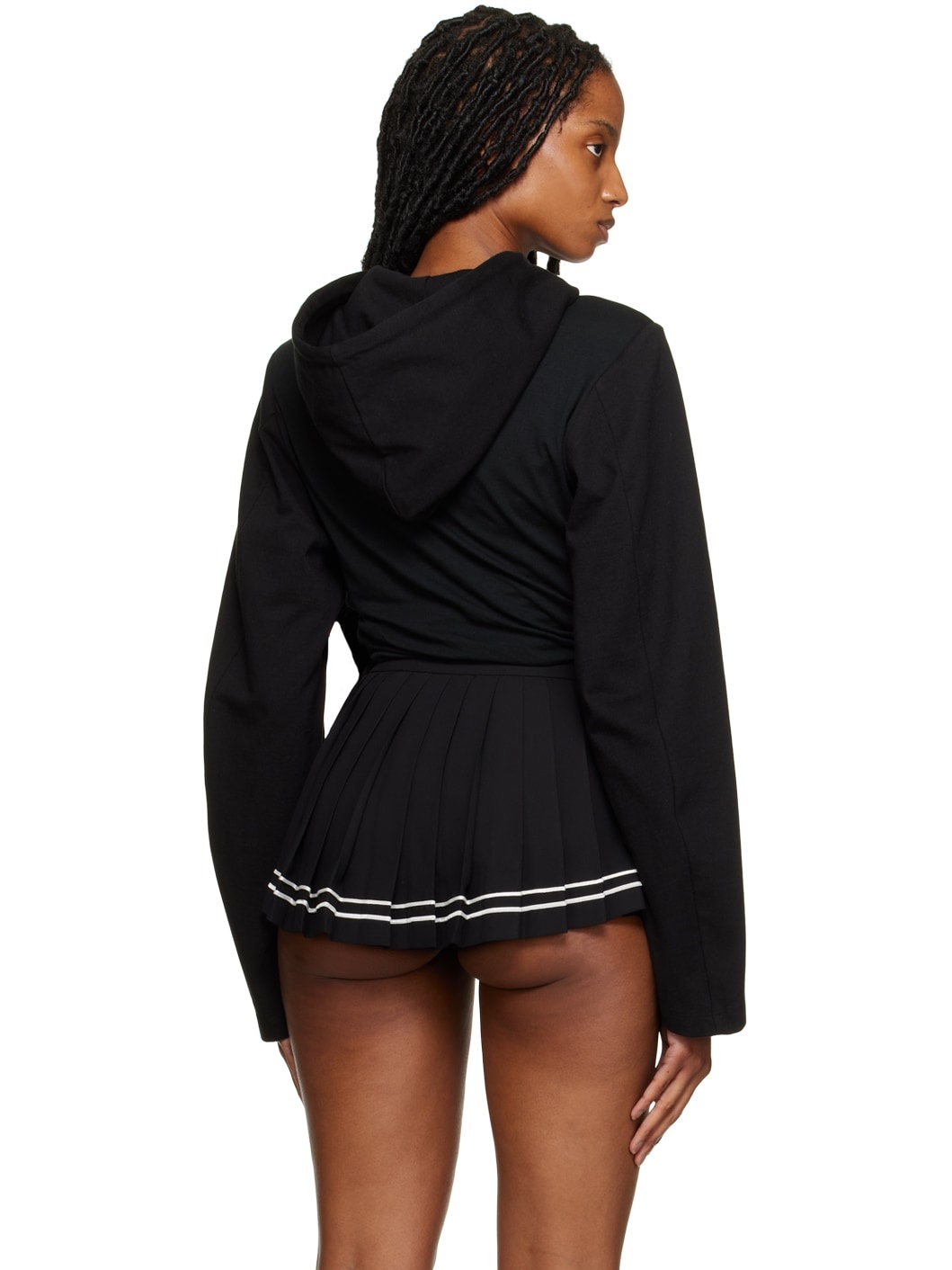 Black Boning Hoodie - 3