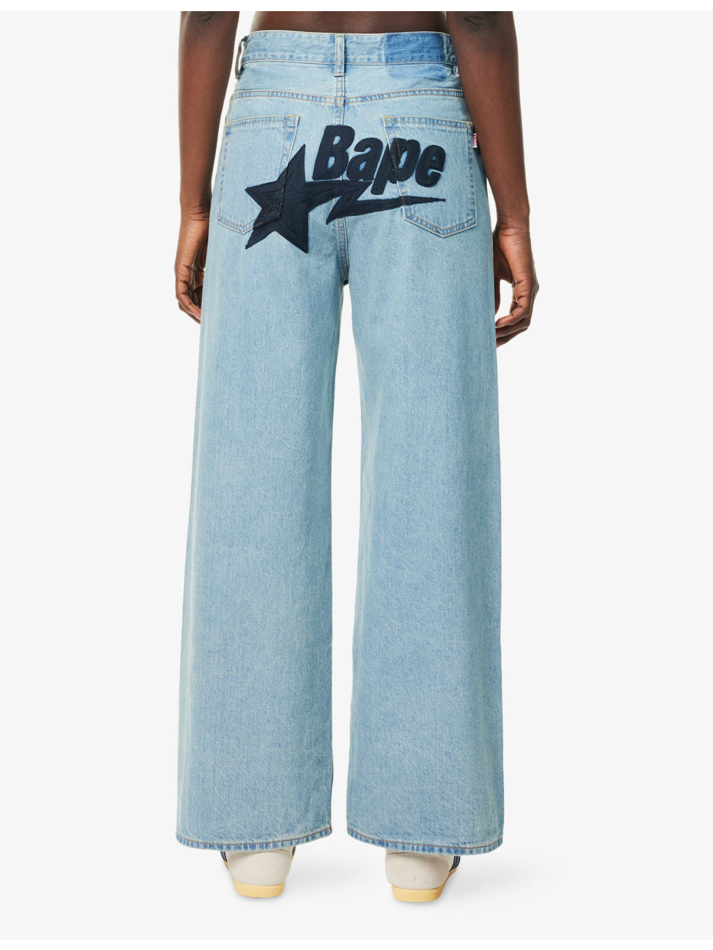 Baggy Straight-Leg Denim Jeans - 4