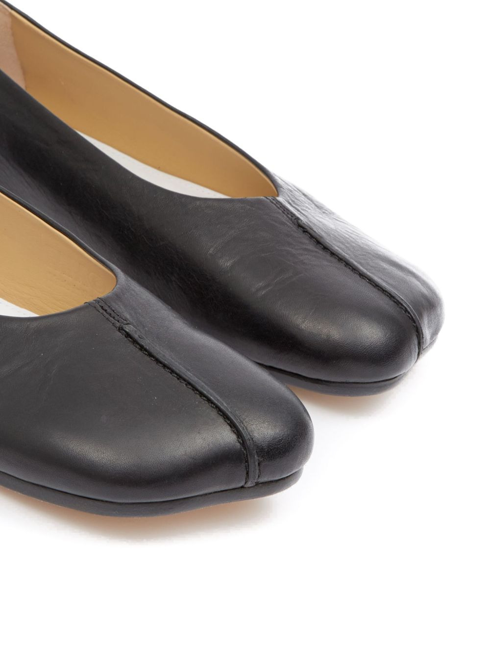 MM6 Maison Margiela Leather ballets - 6